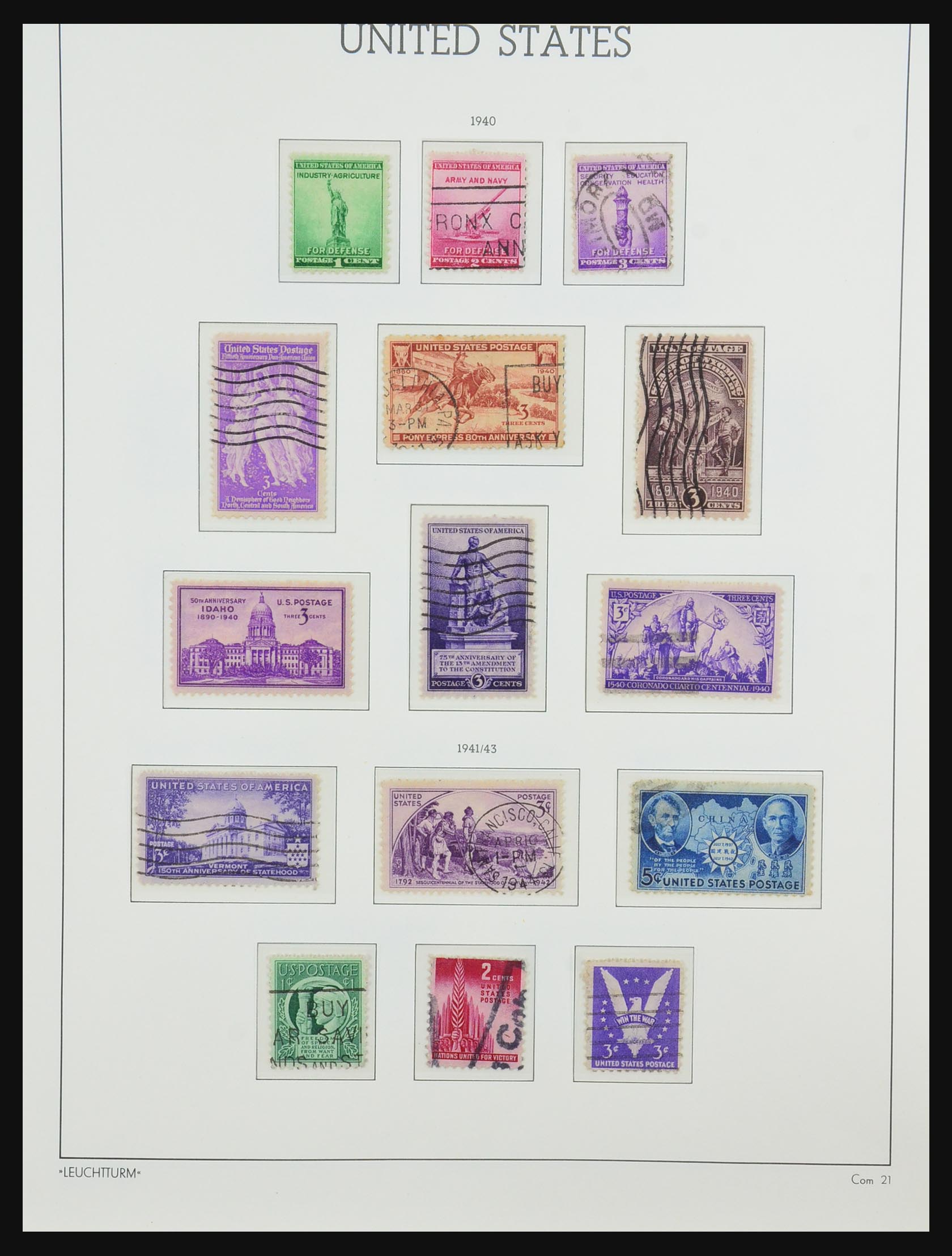 31324 009 - 31324 USA MNH 1940-2003.