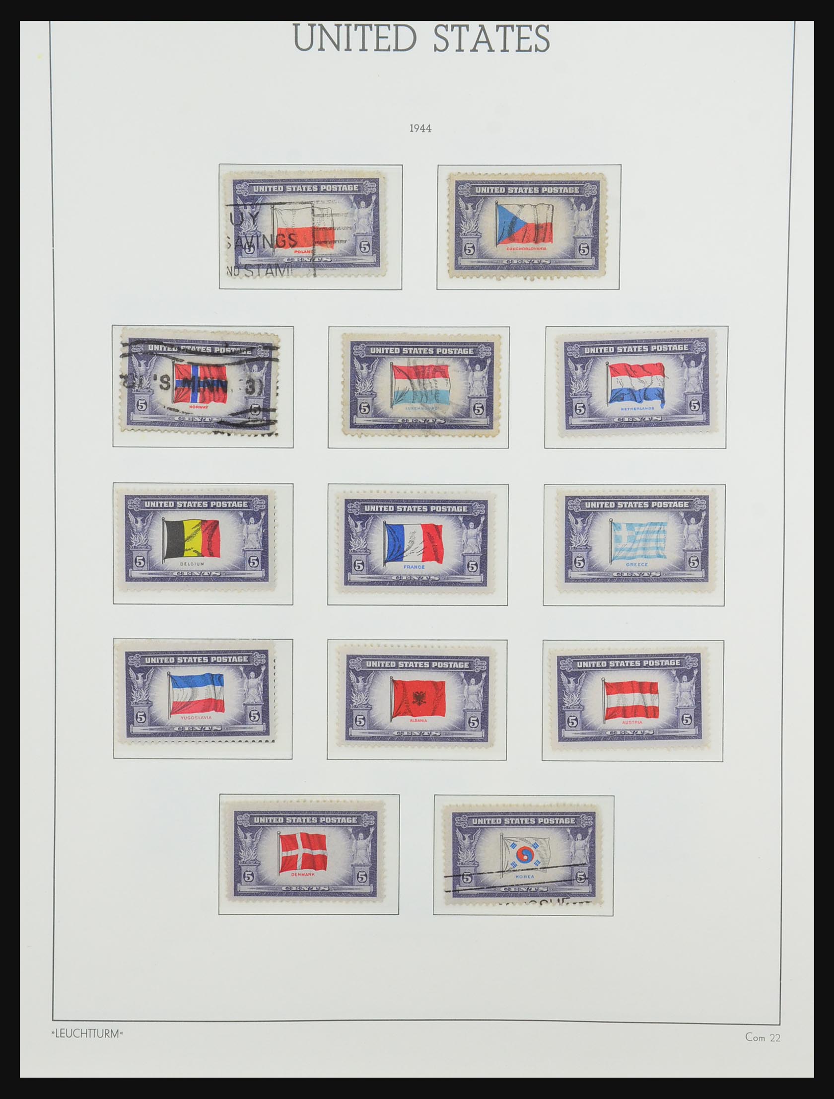 31324 010 - 31324 USA postfris 1940-2003.