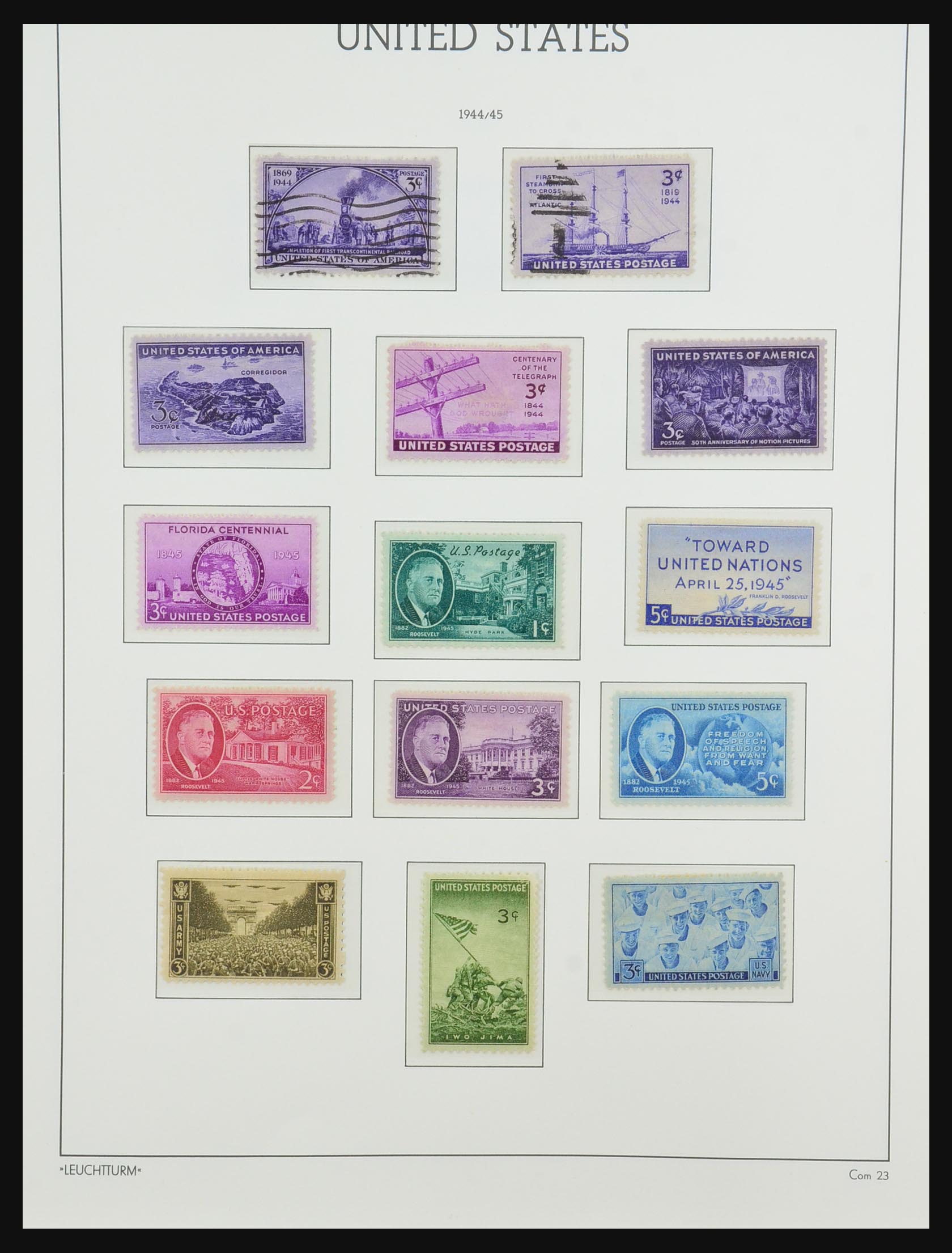 31324 011 - 31324 USA postfris 1940-2003.