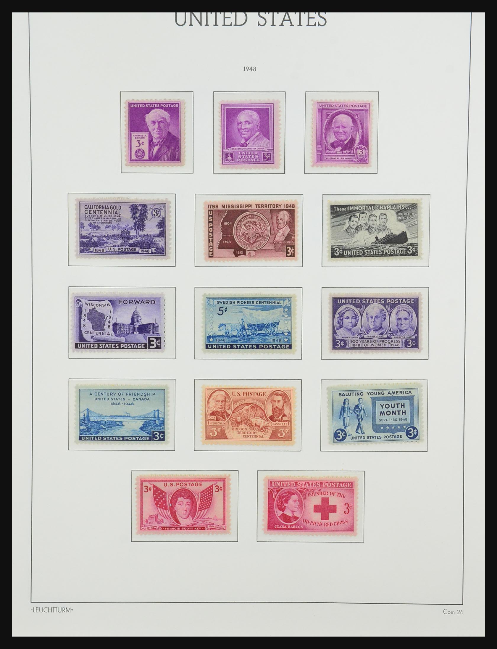 31324 015 - 31324 USA MNH 1940-2003.