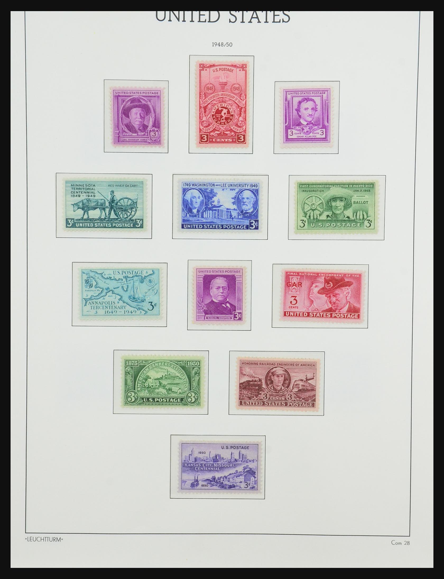 31324 017 - 31324 USA MNH 1940-2003.