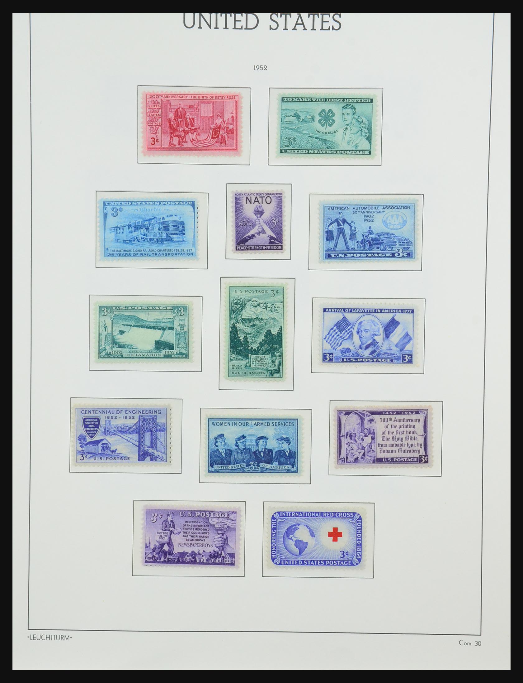 31324 019 - 31324 USA postfris 1940-2003.