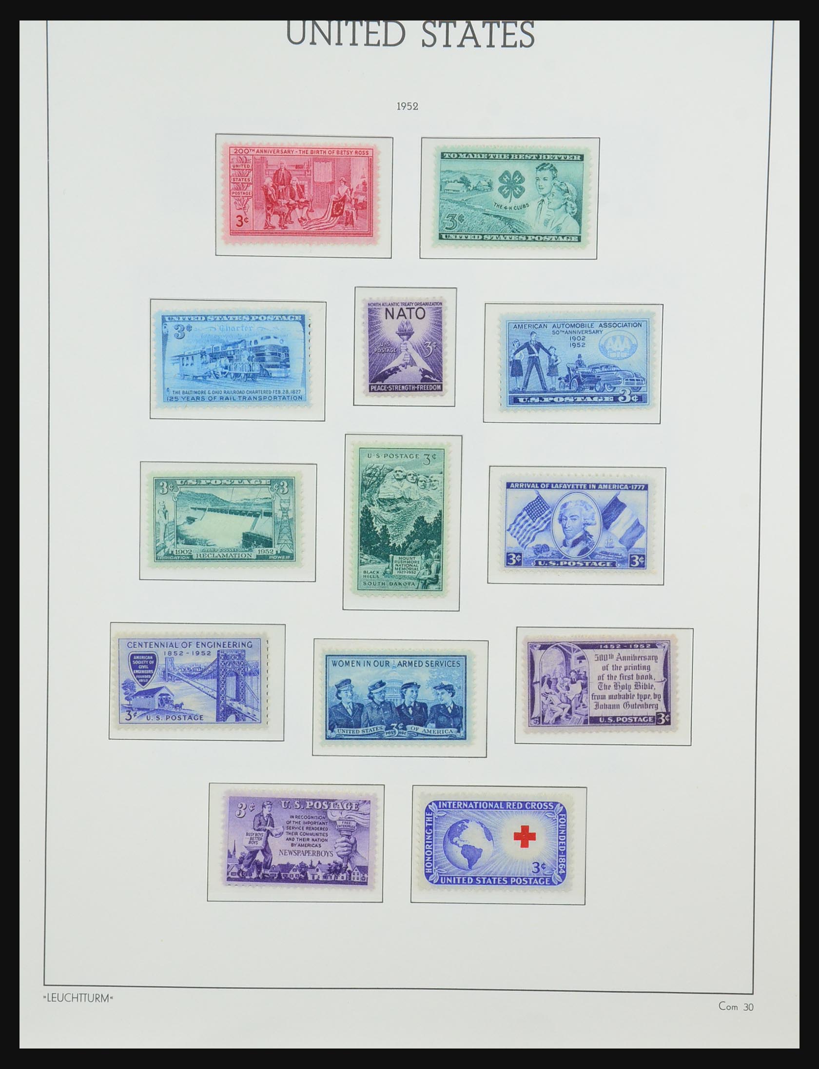 31324 019 - 31324 USA MNH 1940-2003.