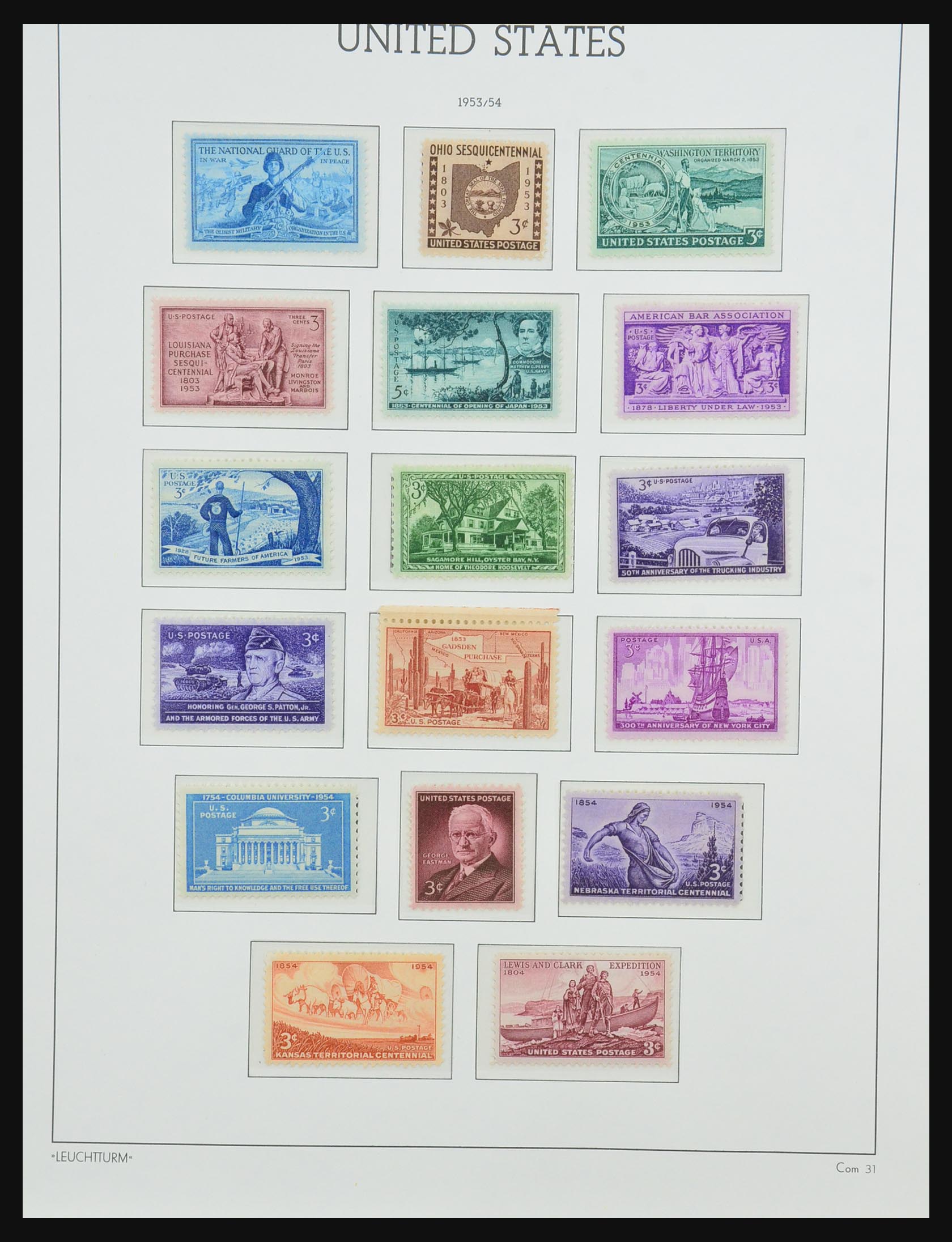 31324 020 - 31324 USA MNH 1940-2003.