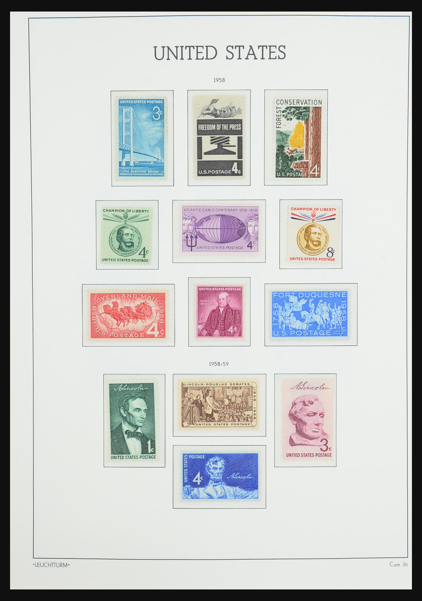 31324 024 - 31324 USA postfris 1940-2003.