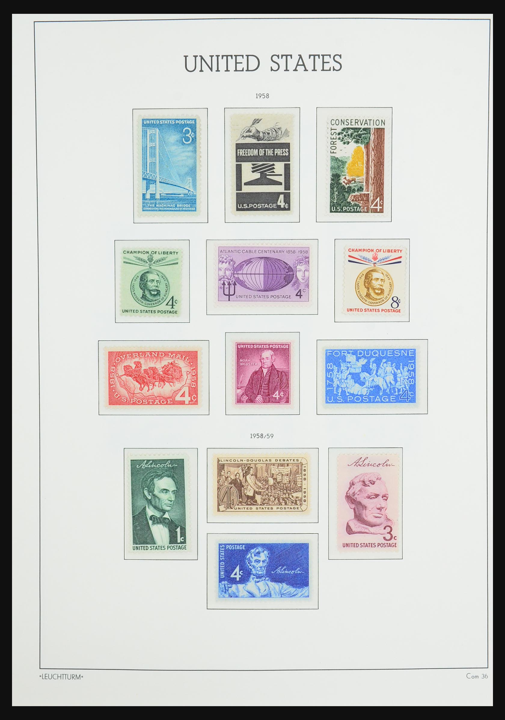 31324 024 - 31324 USA MNH 1940-2003.