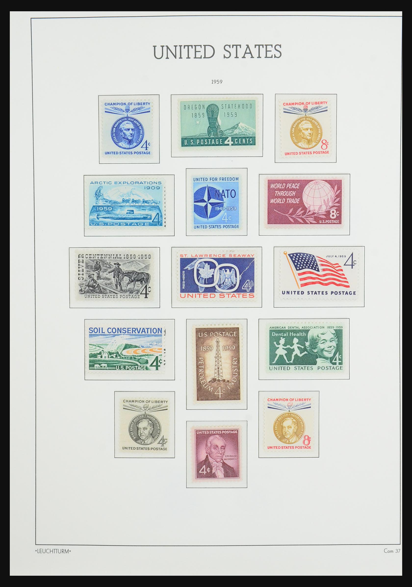 31324 025 - 31324 USA MNH 1940-2003.