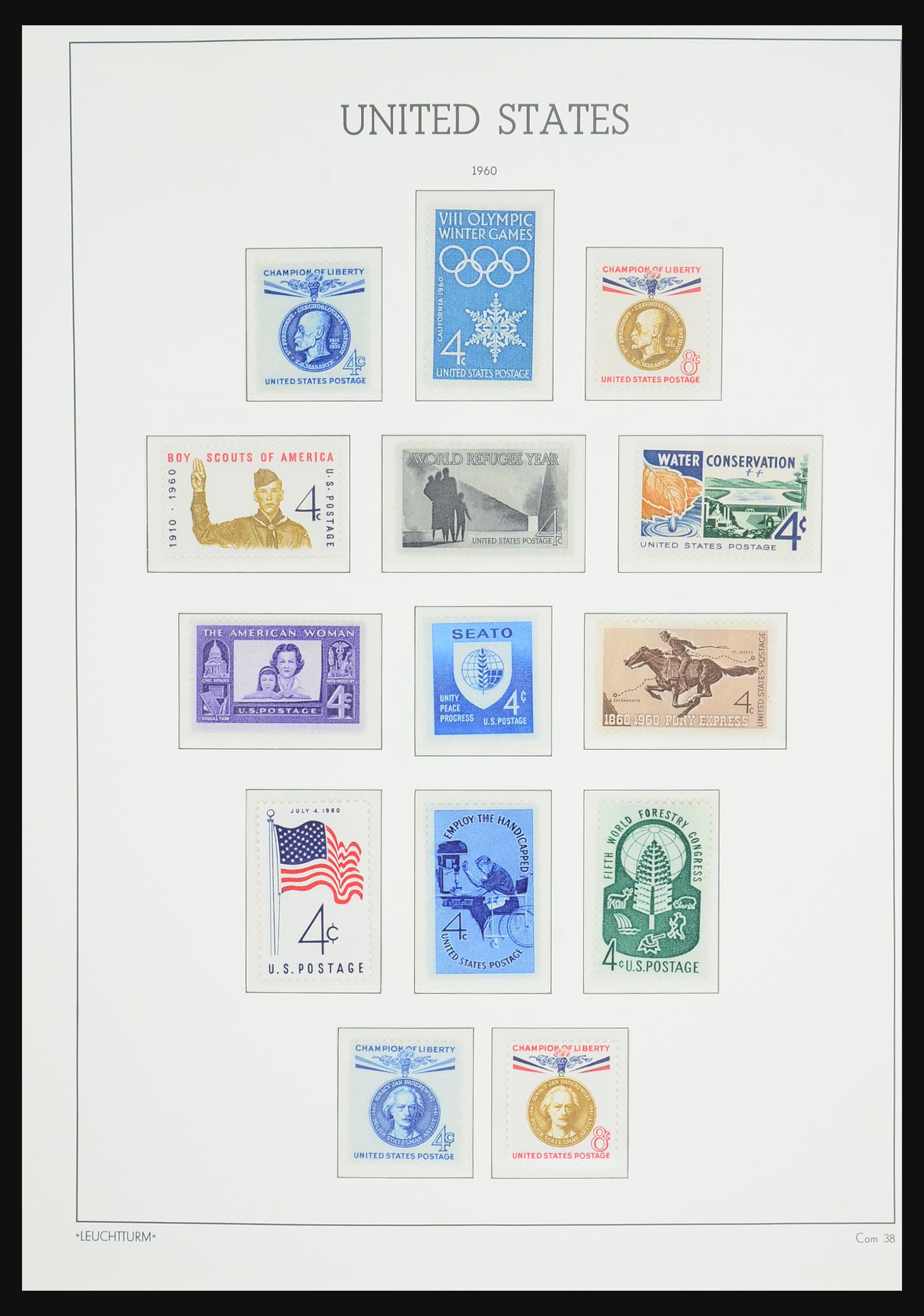 31324 026 - 31324 USA postfris 1940-2003.