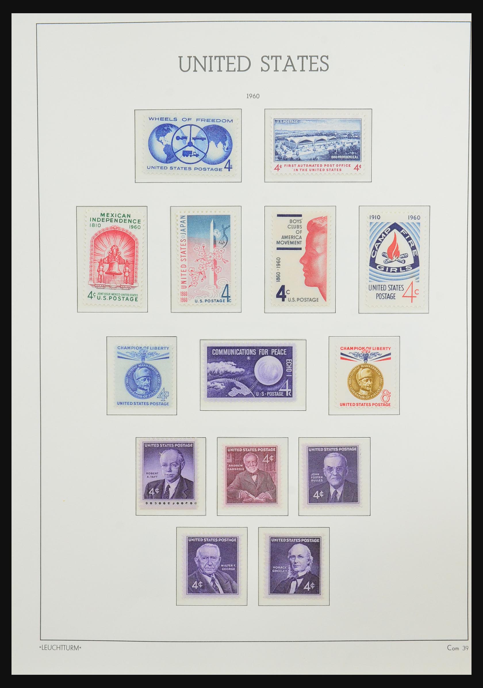 31324 027 - 31324 USA MNH 1940-2003.