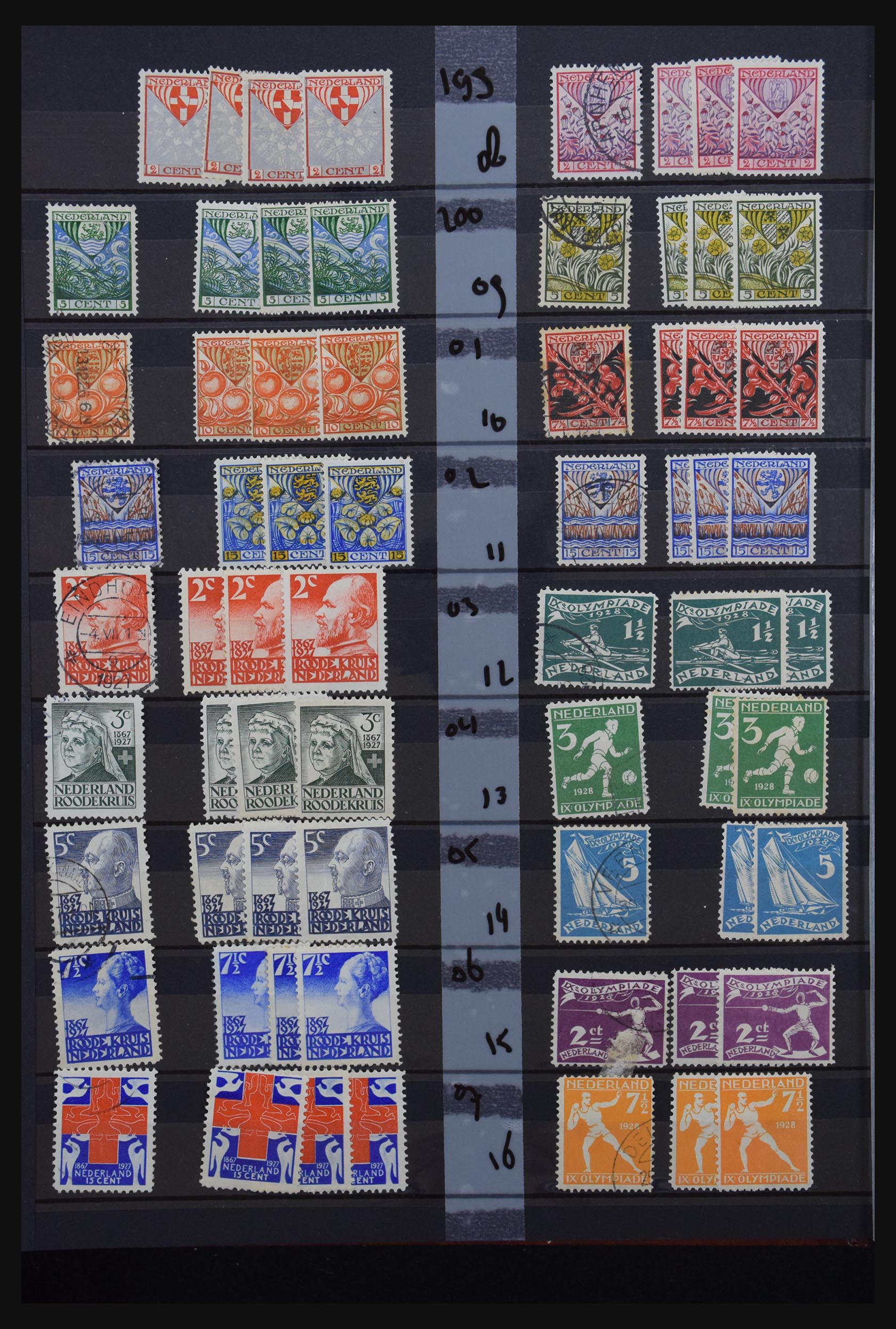31328 012 - 31328 Nederland 1852-1971.