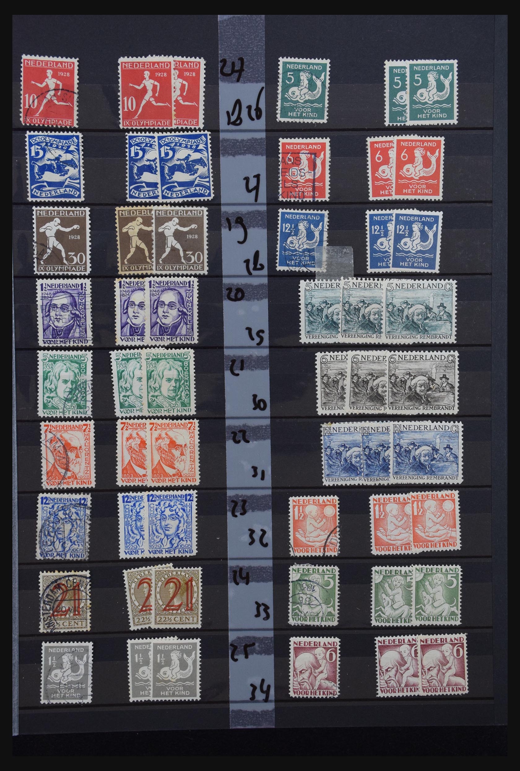 31328 013 - 31328 Netherlands 1852-1971.