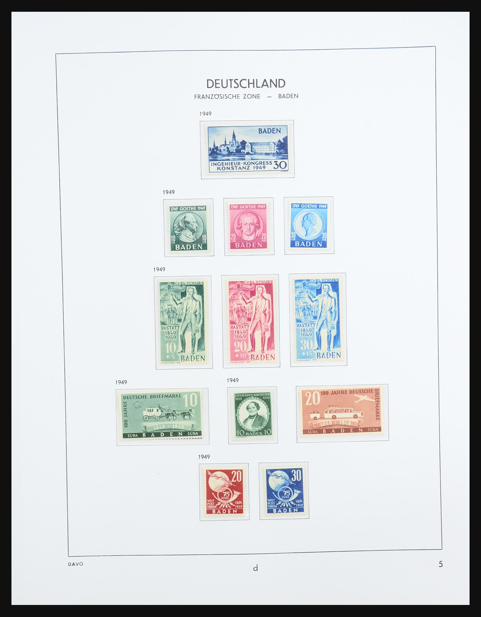 31332 015 - 31332 German Zones 1945-1949.