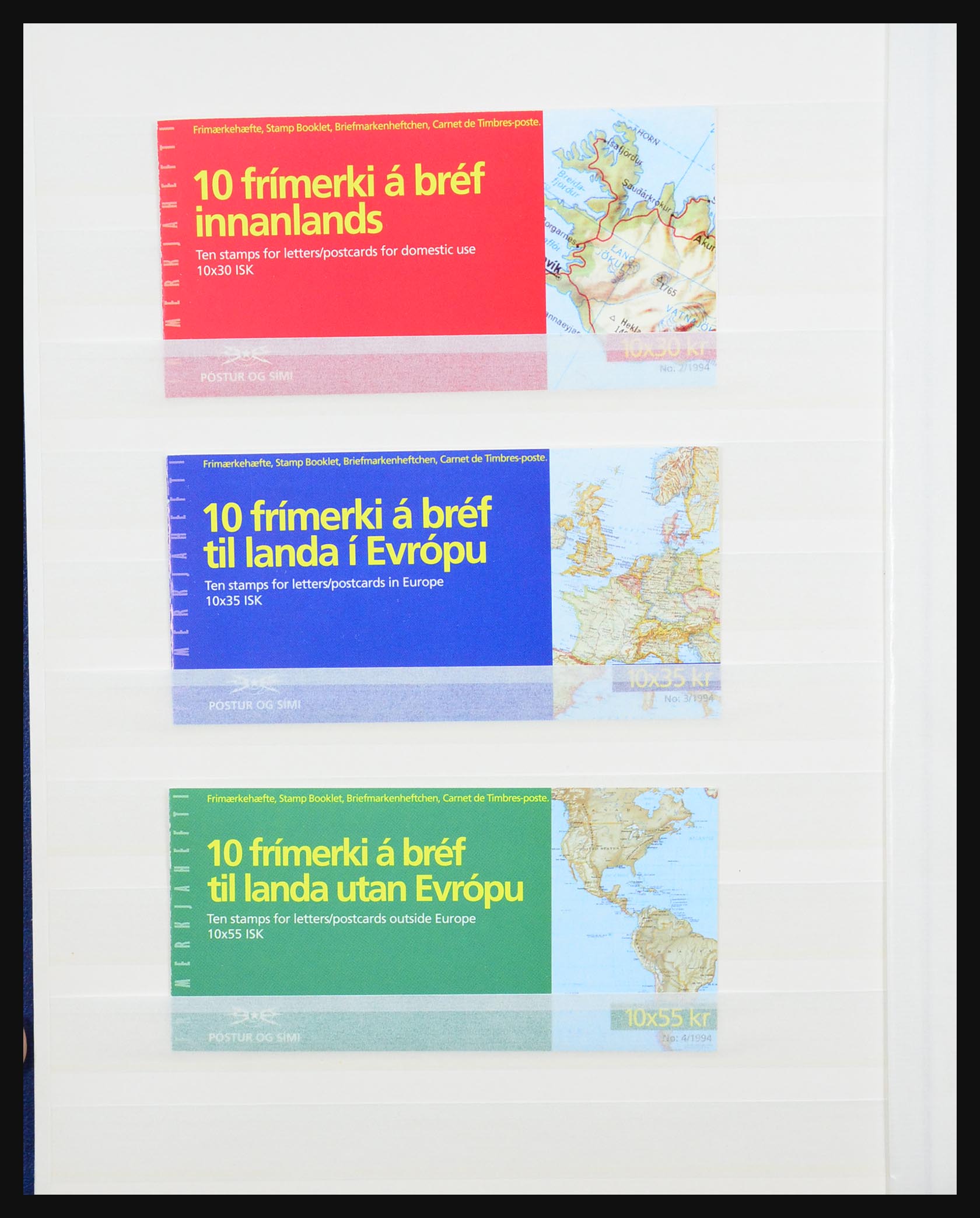 31337 002 - 31337 Iceland stamp booklets 1990-2016!