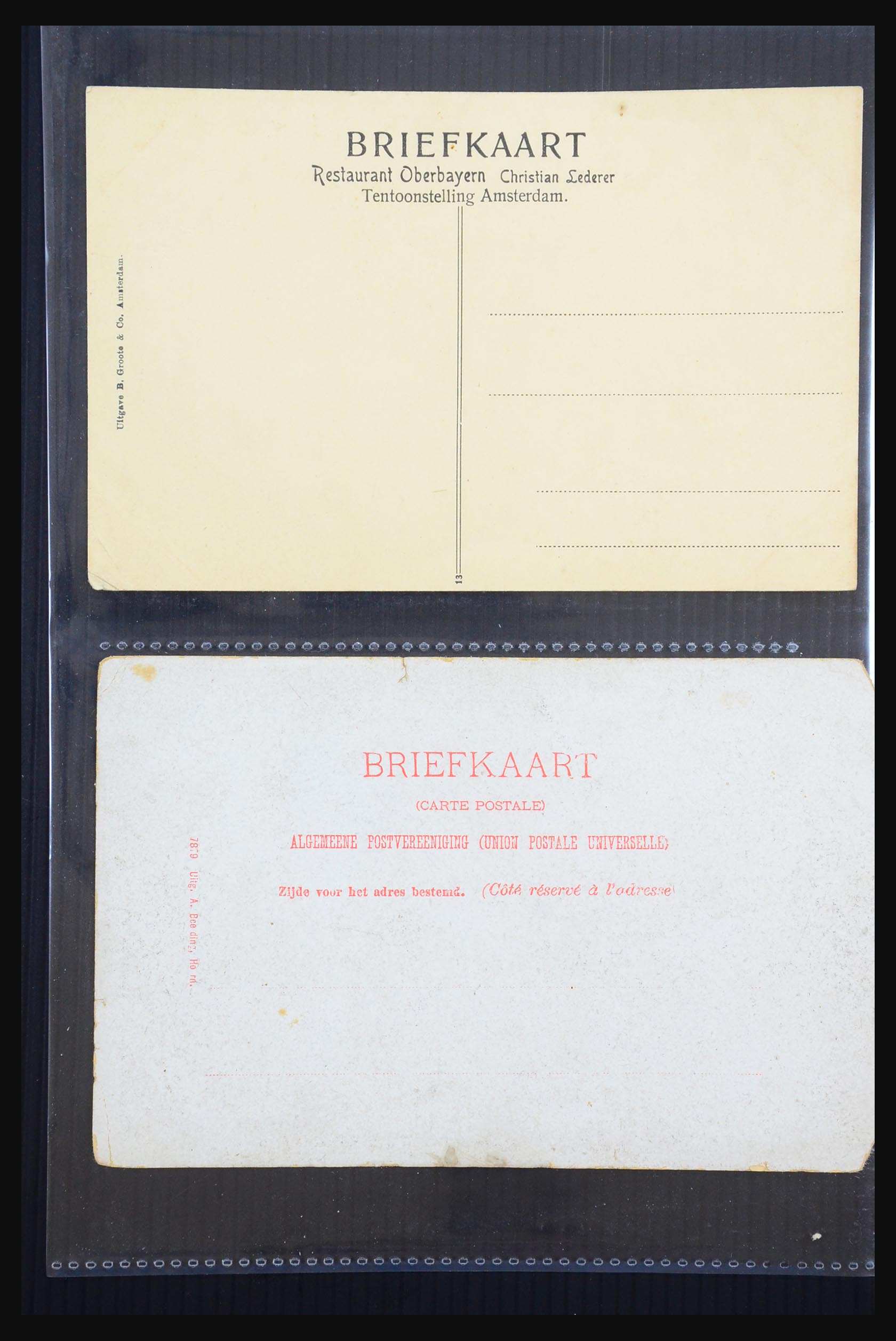 31338 024 - 31338 Nederland ansichtkaarten 1897-1914.