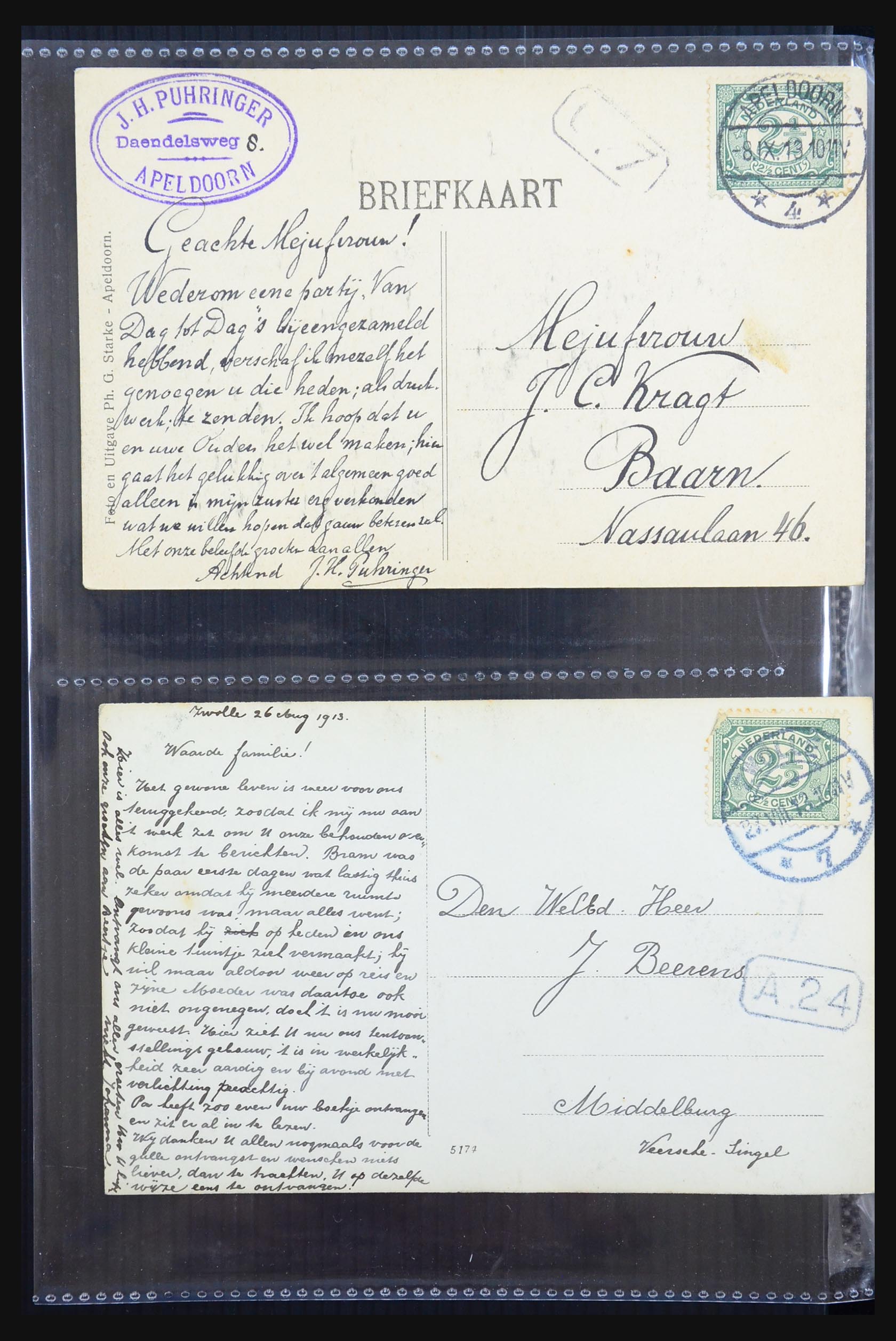 31338 040 - 31338 Nederland ansichtkaarten 1897-1914.
