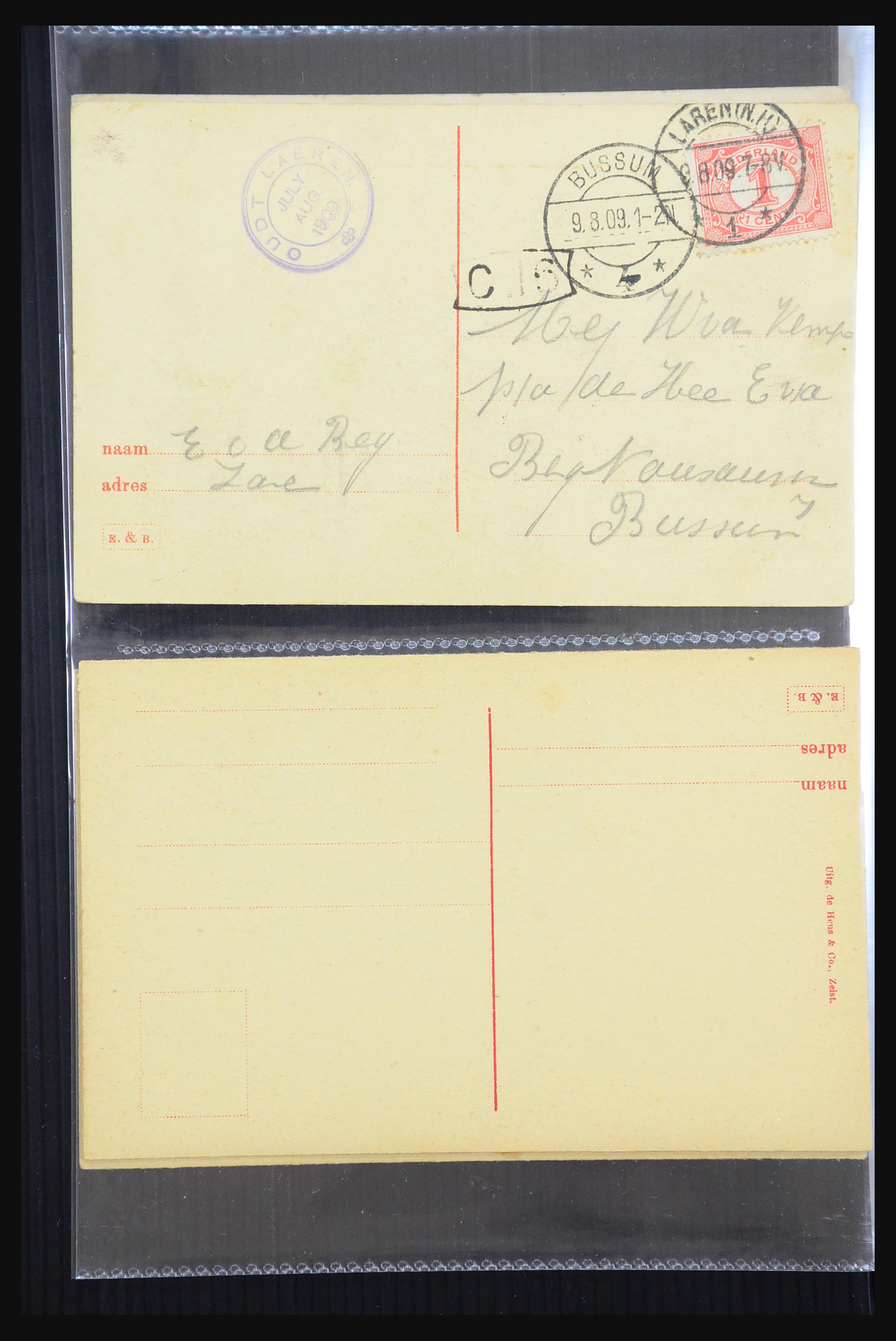 31338 060 - 31338 Nederland ansichtkaarten 1897-1914.