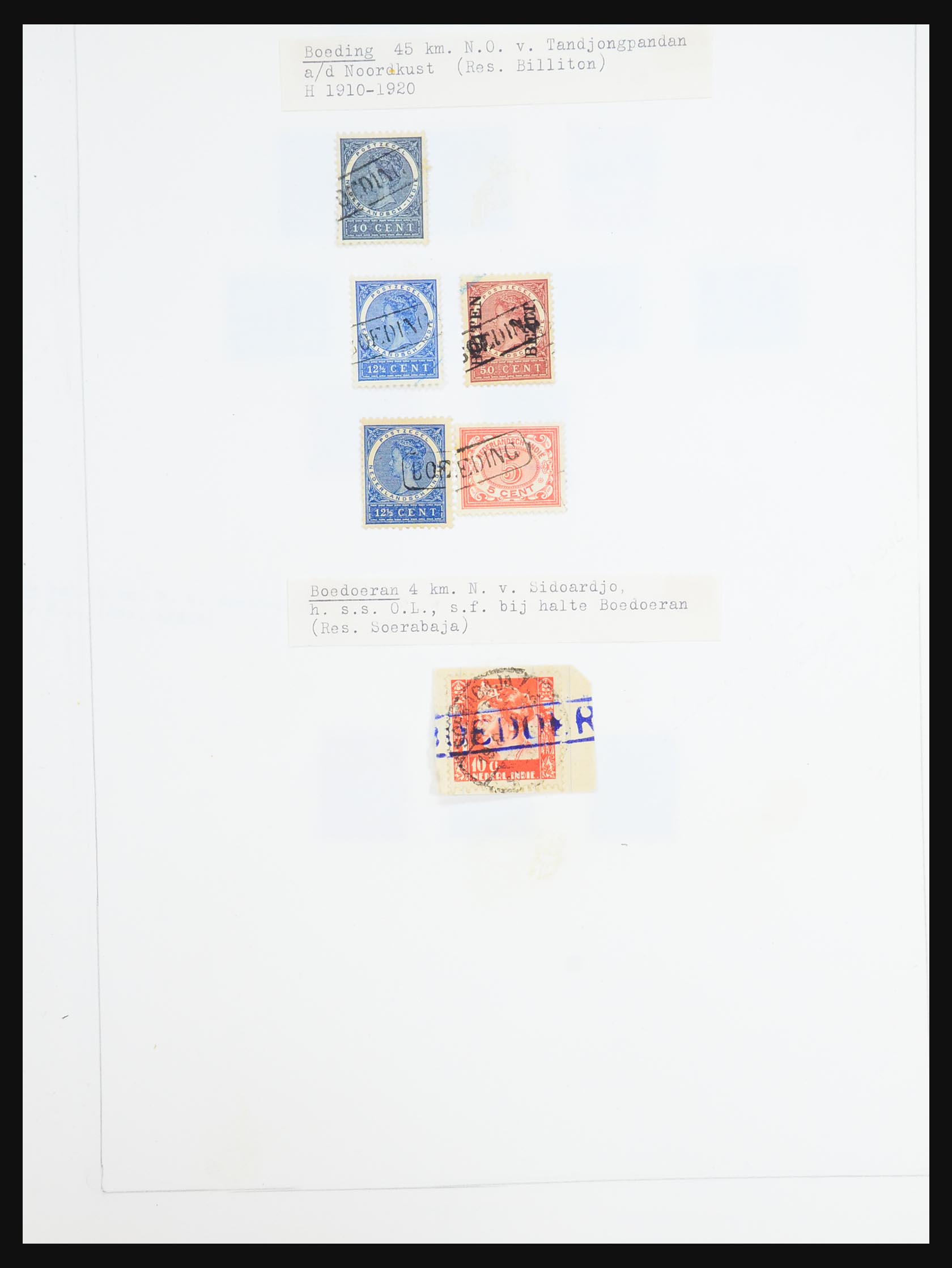 31340 022 - 31340 Dutch east Indies namecancels.