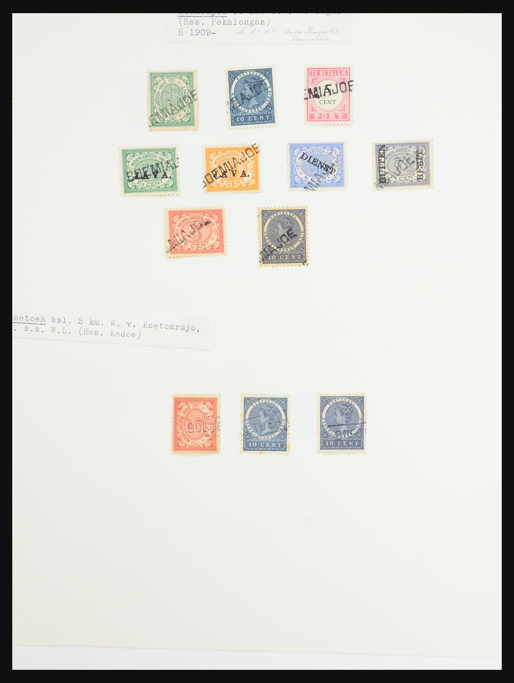 31340 023 - 31340 Dutch east Indies namecancels.