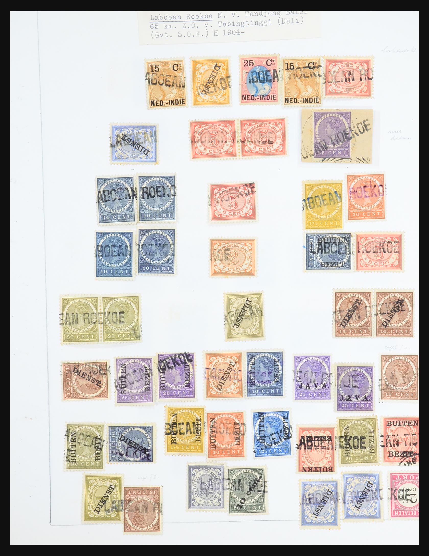 31340 059 - 31340 Dutch east Indies namecancels.