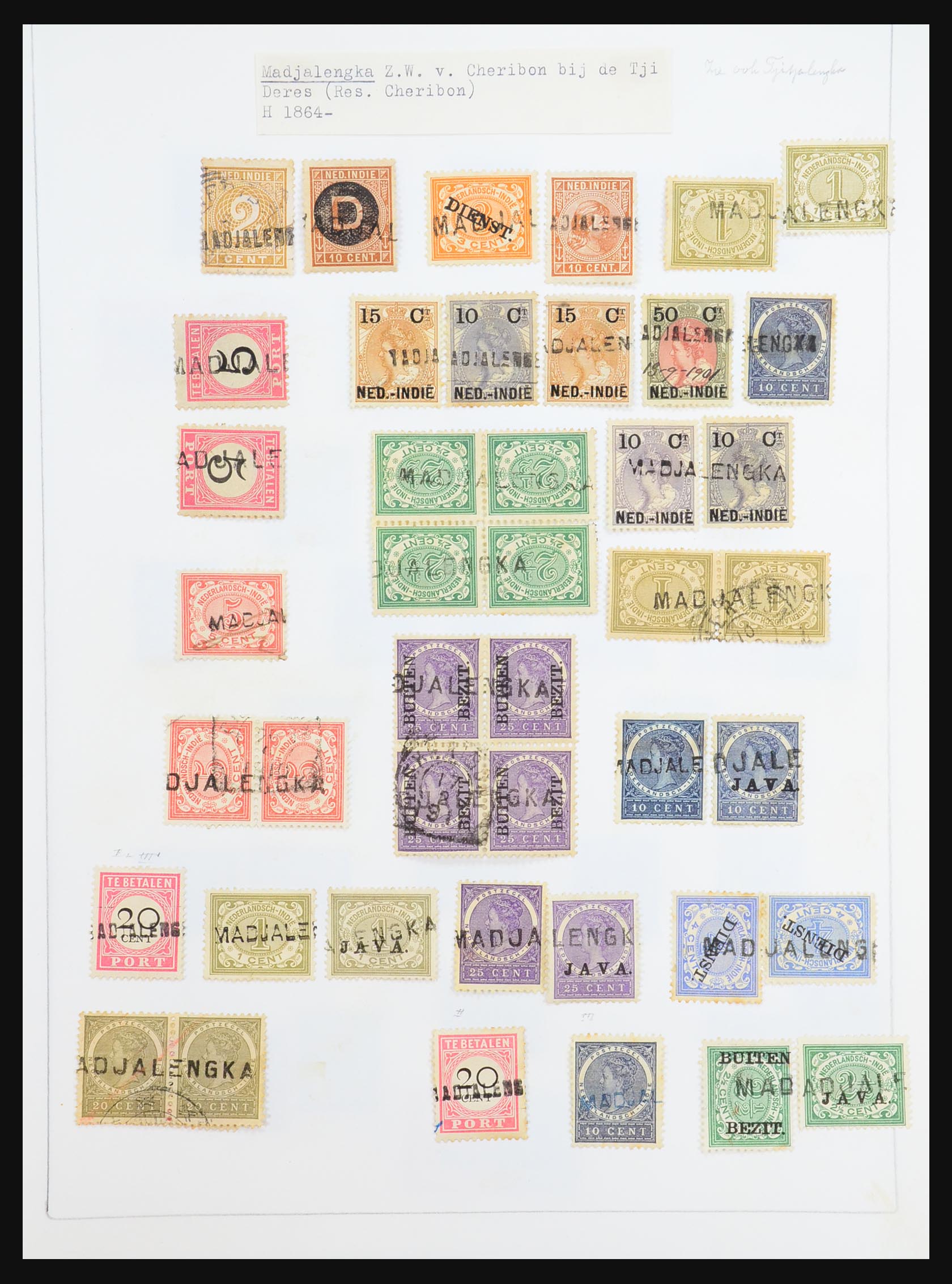 31340 068 - 31340 Dutch east Indies namecancels.