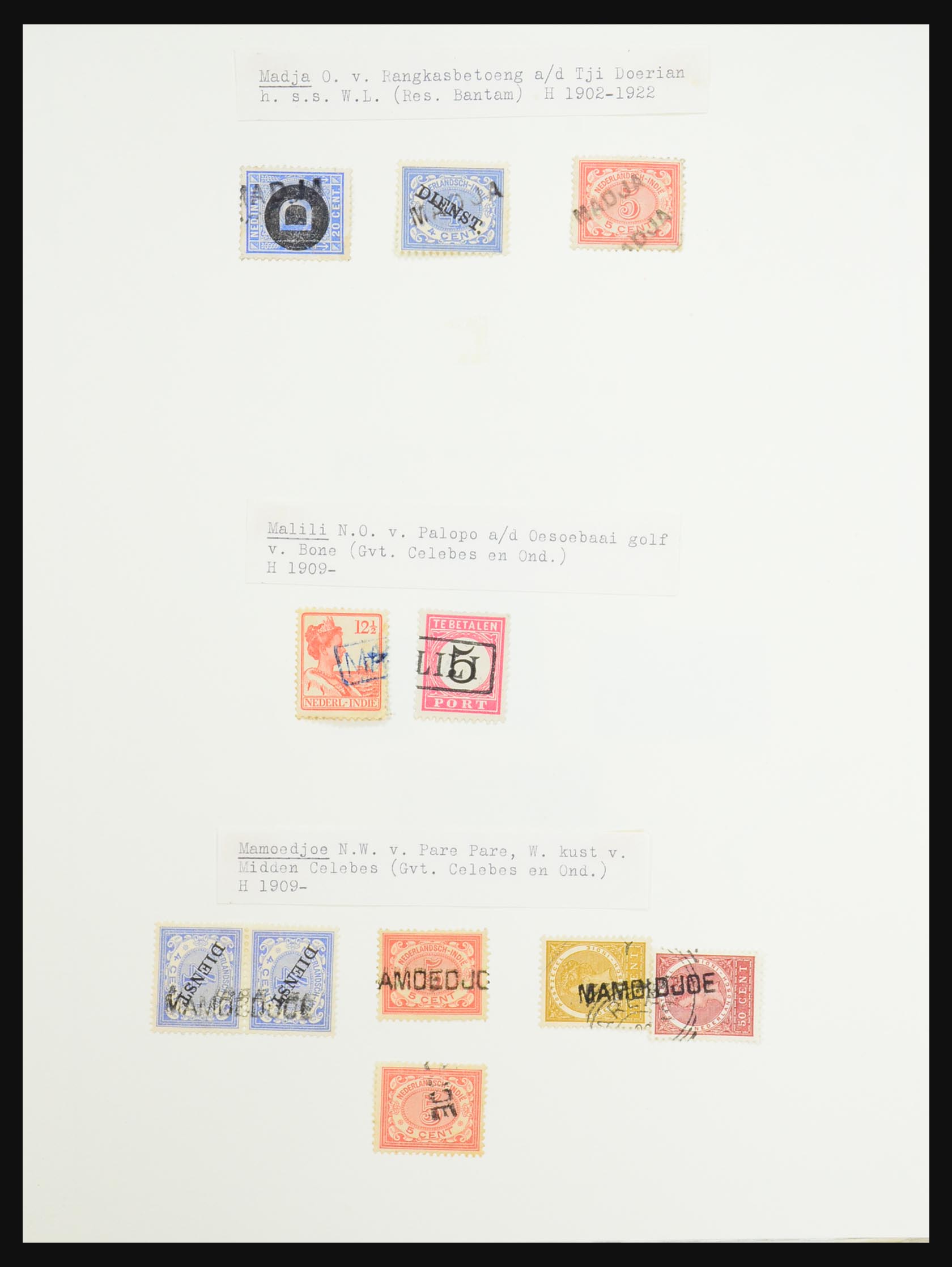 31340 070 - 31340 Dutch east Indies namecancels.