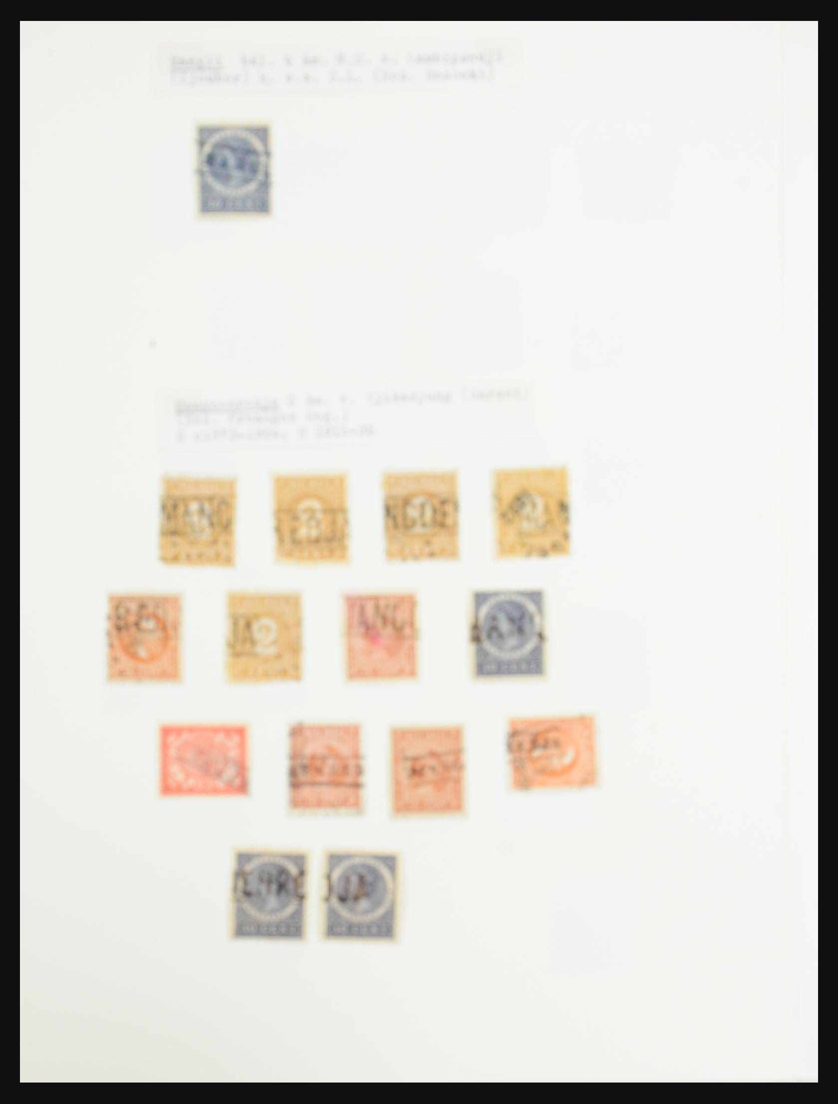 31340 072 - 31340 Dutch east Indies namecancels.