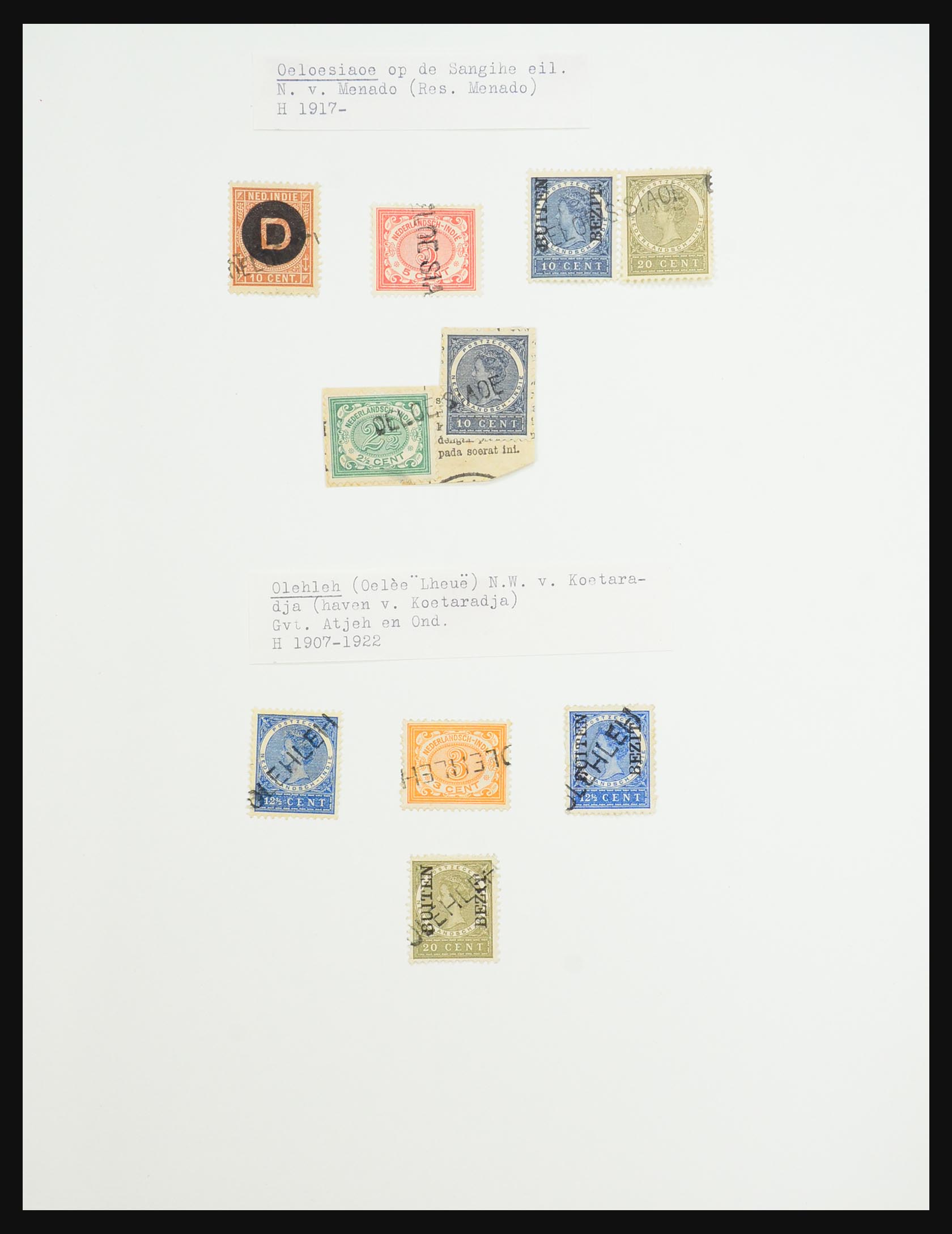 31340 090 - 31340 Dutch east Indies namecancels.