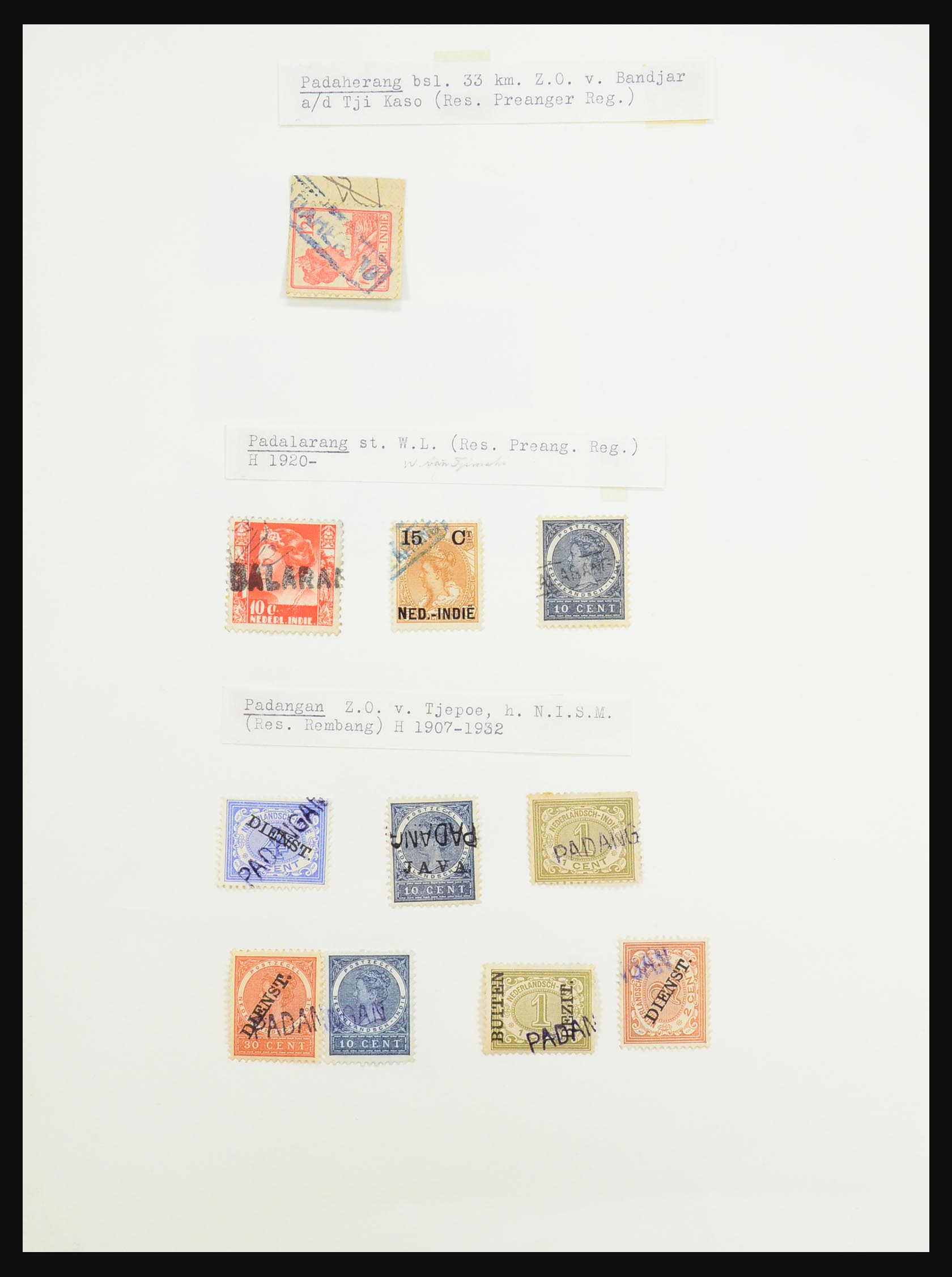 31340 091 - 31340 Dutch east Indies namecancels.