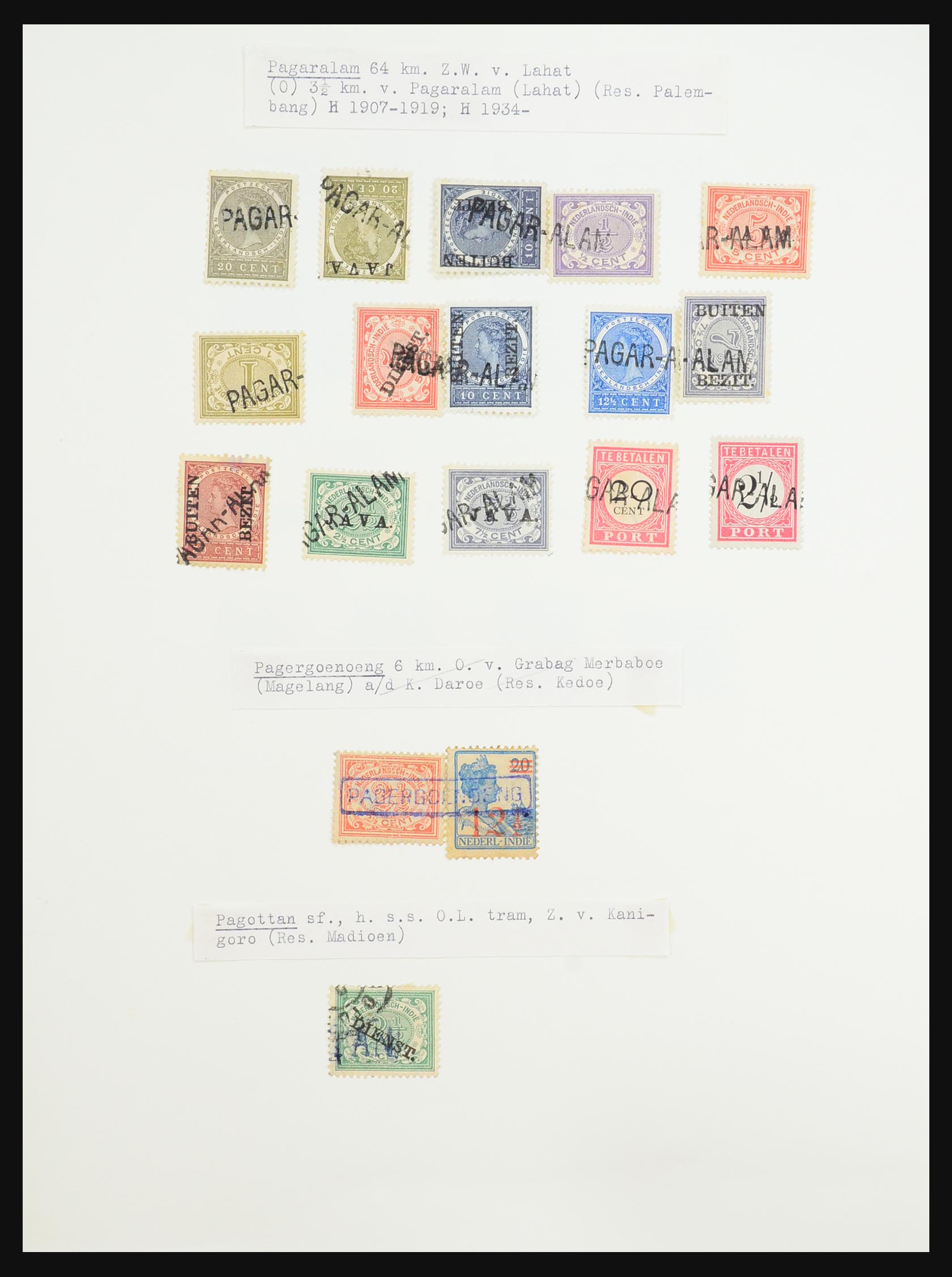 31340 092 - 31340 Dutch east Indies namecancels.