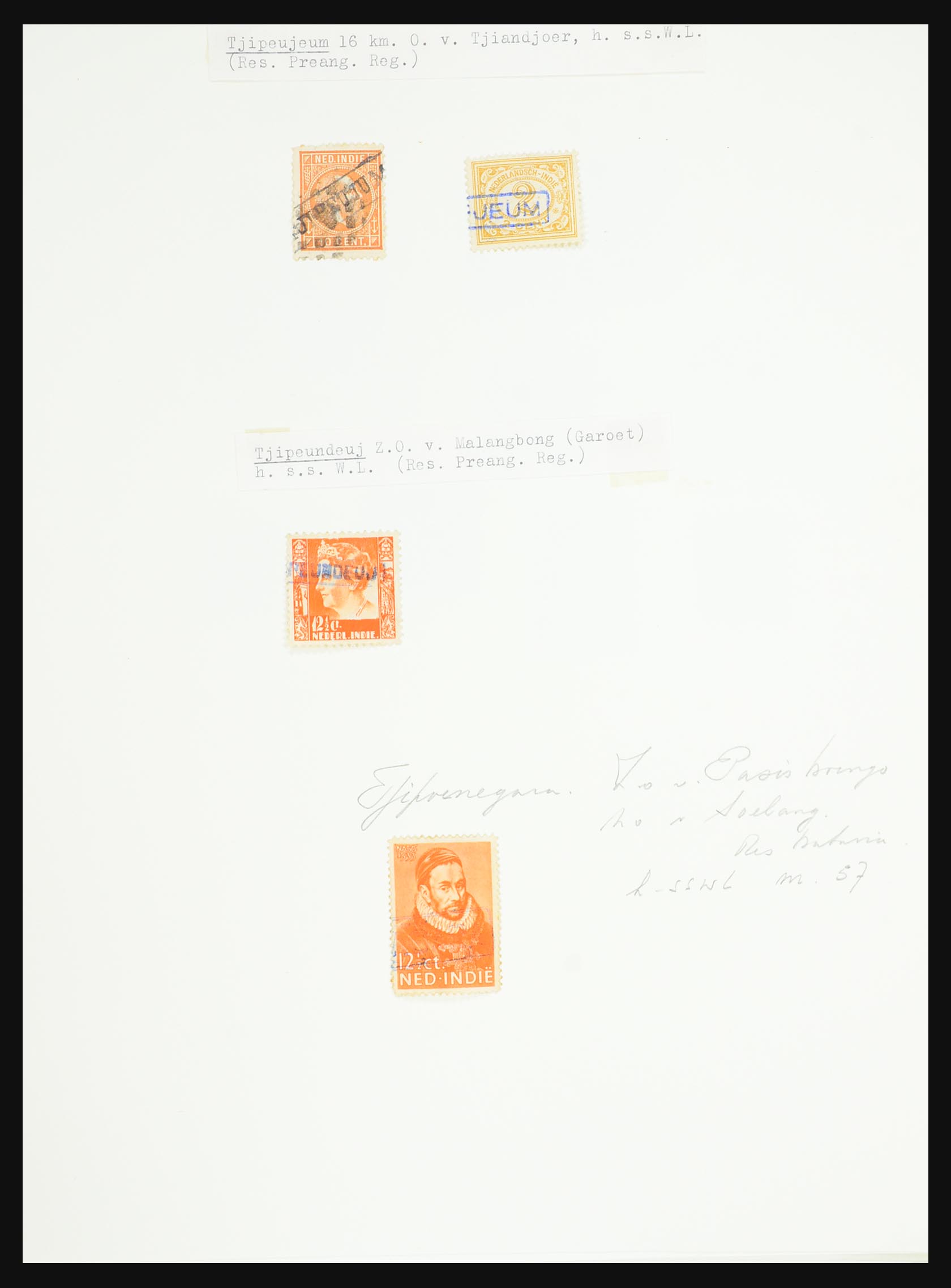 31340 161 - 31340 Dutch east Indies namecancels.