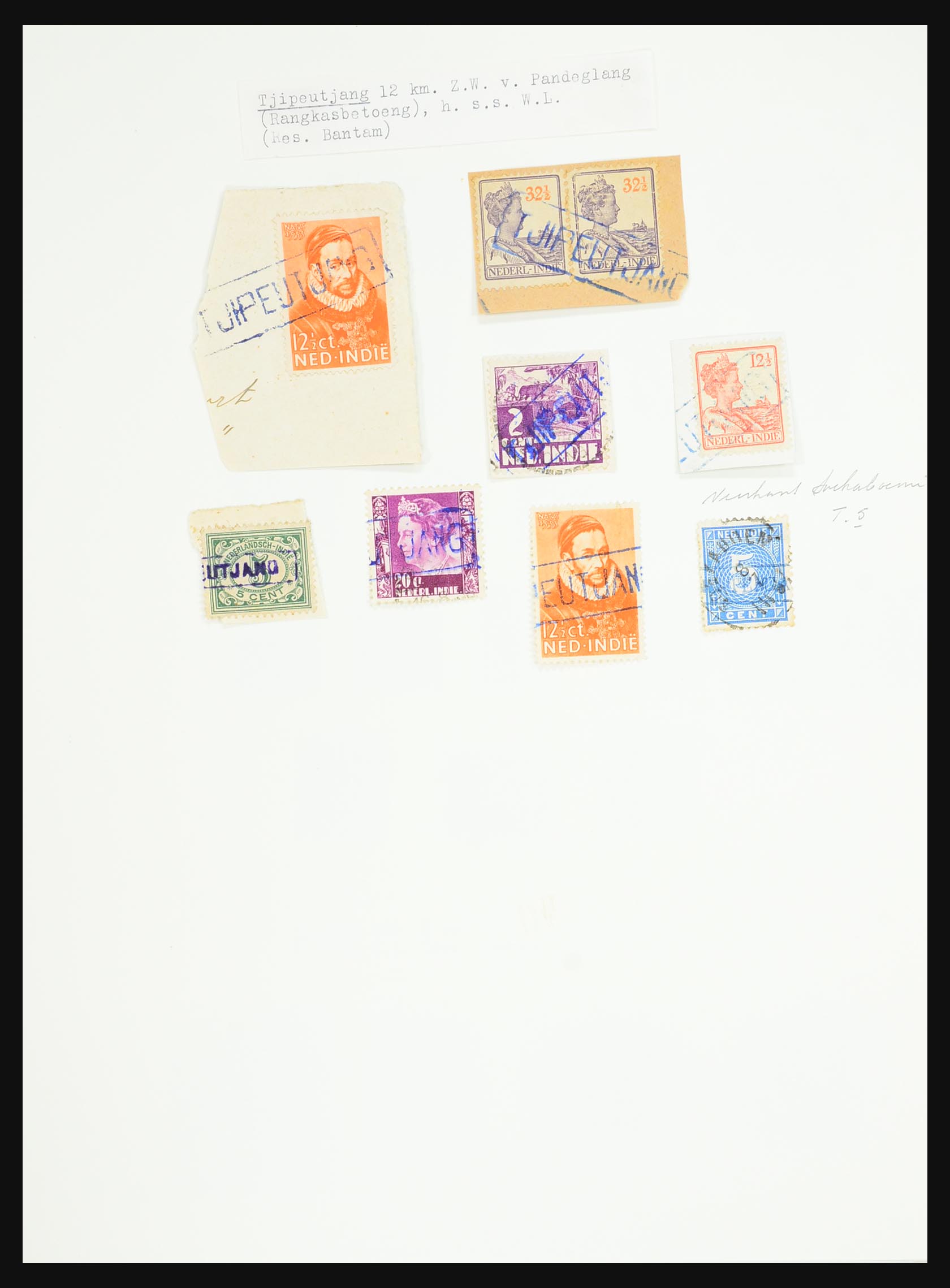 31340 162 - 31340 Dutch east Indies namecancels.