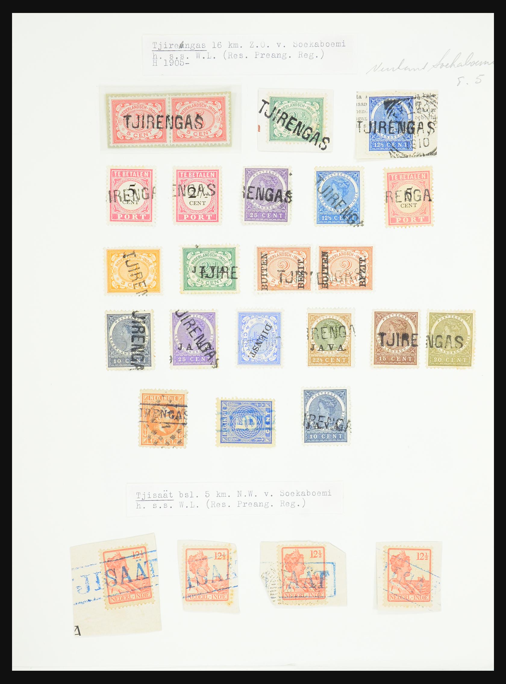 31340 163 - 31340 Dutch east Indies namecancels.