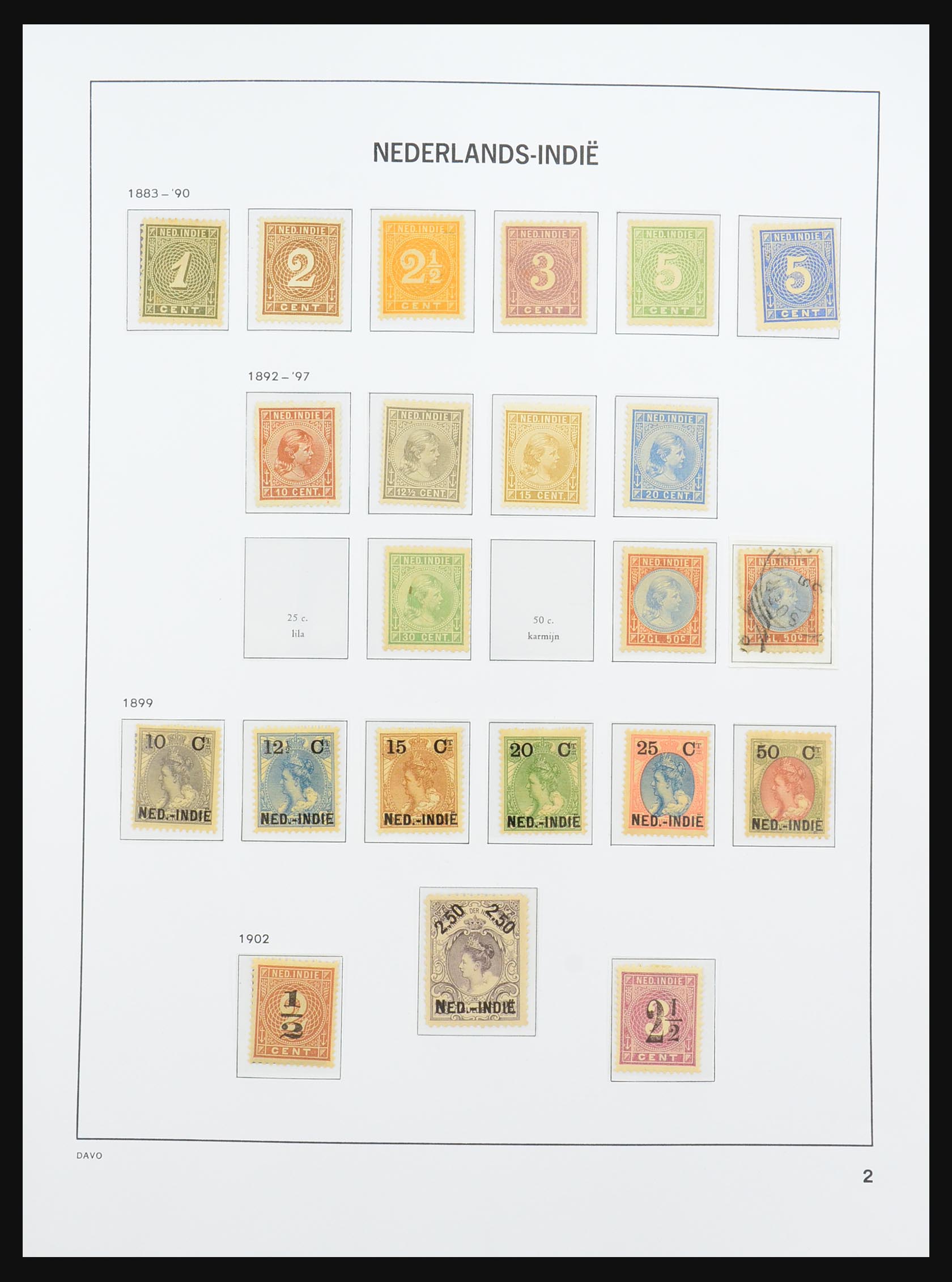 31341 004 - 31341 Dutch east Indies 1864-1948.
