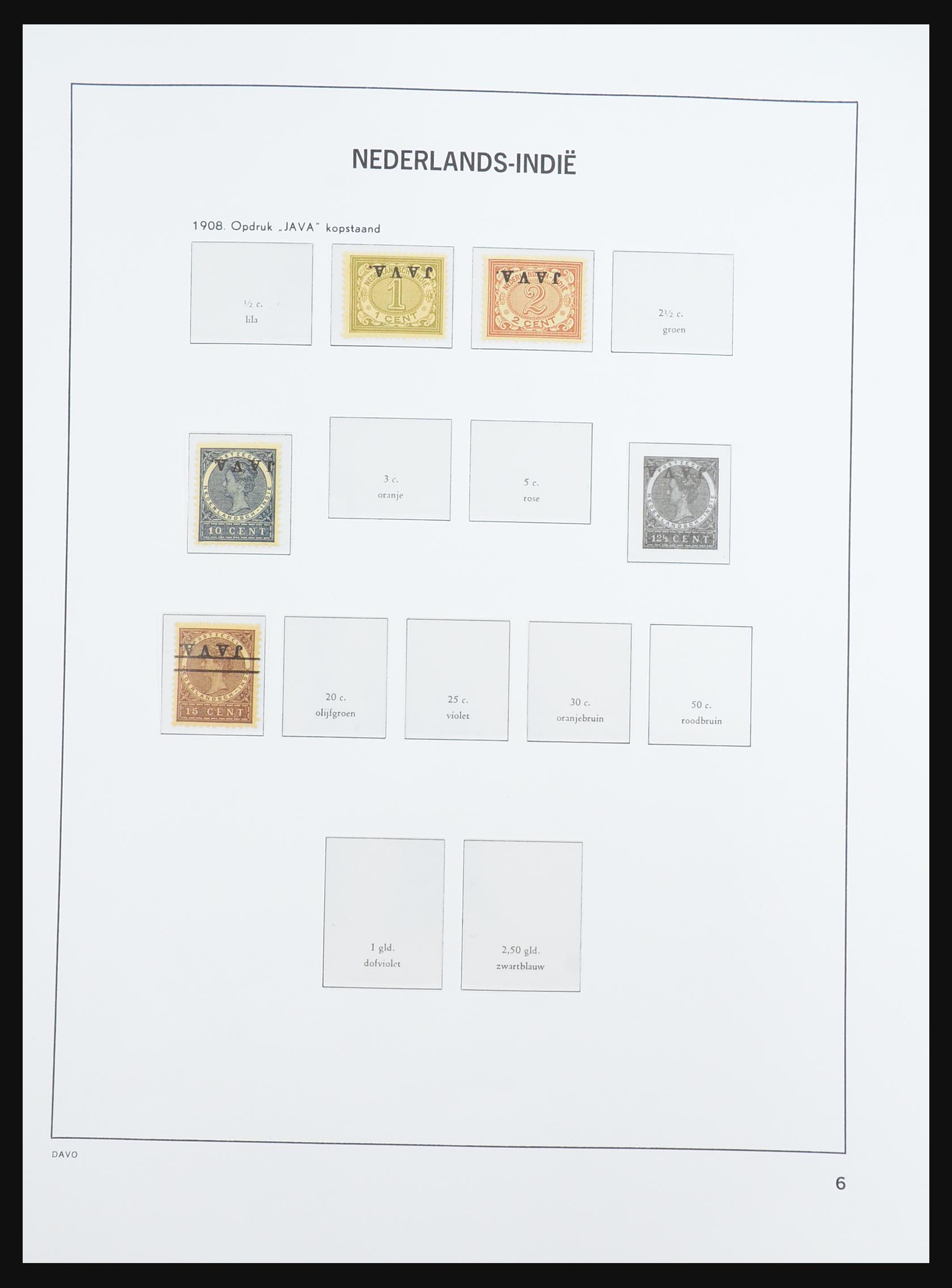 31341 009 - 31341 Dutch east Indies 1864-1948.