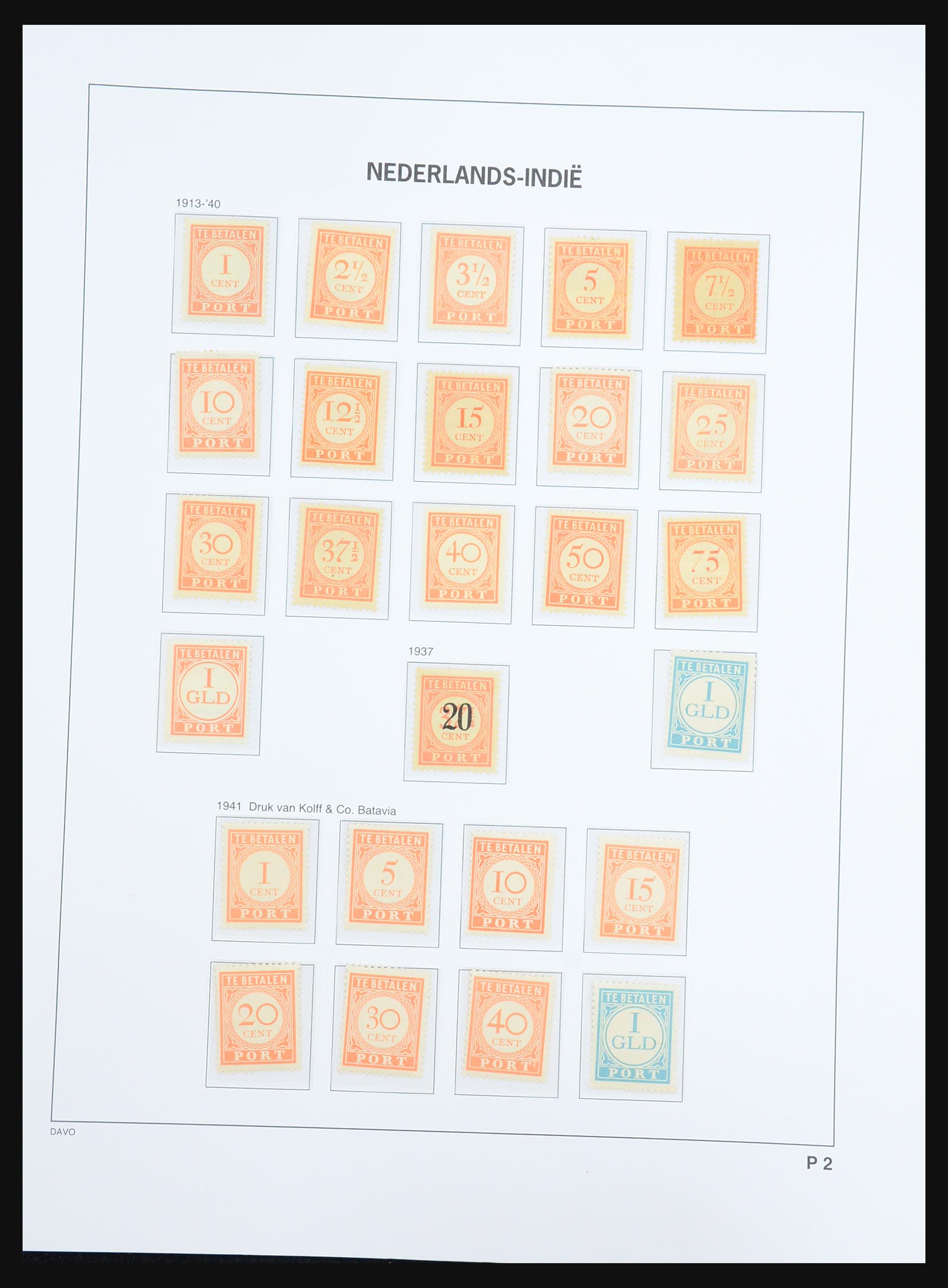 31341 033 - 31341 Dutch east Indies 1864-1948.