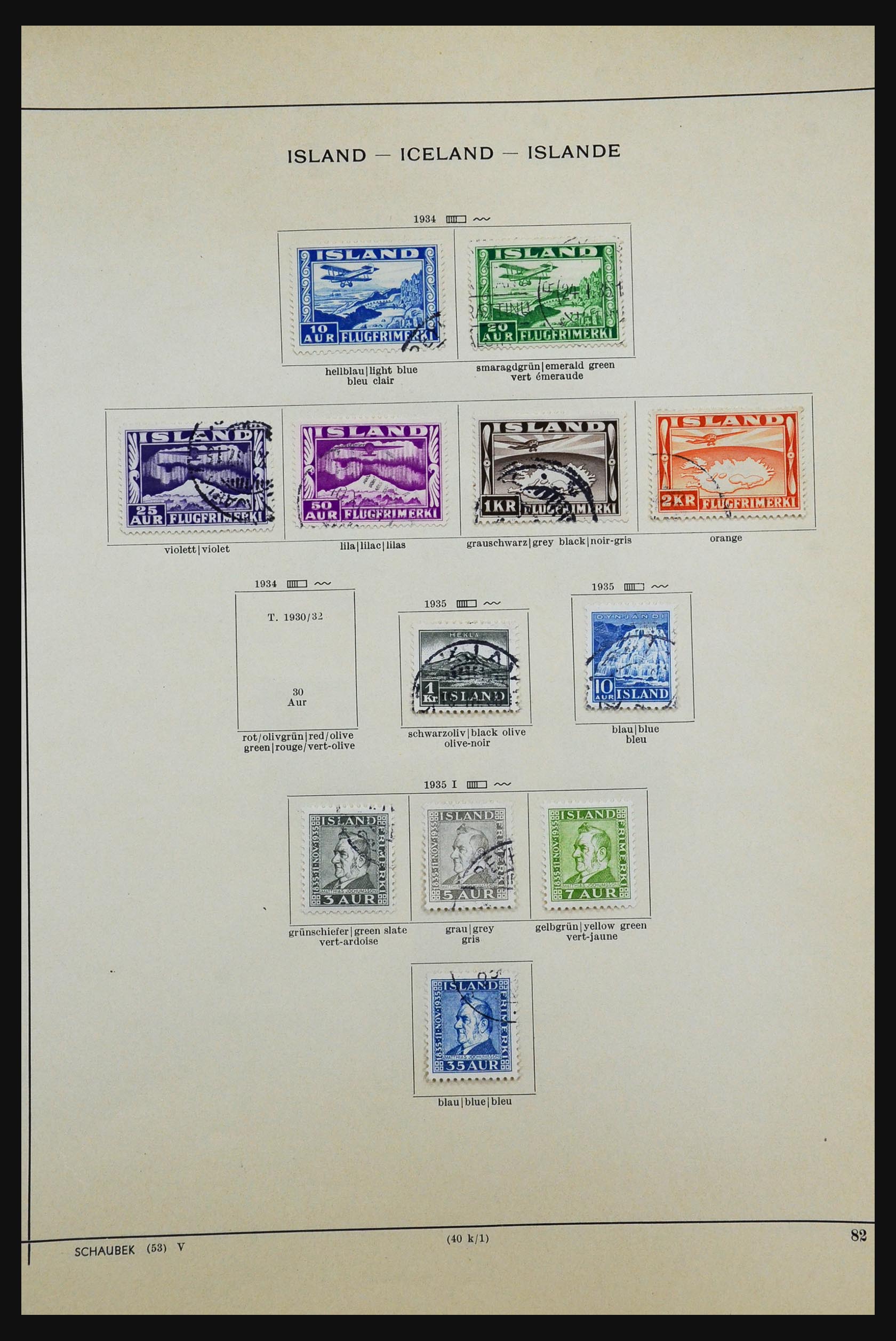 31342 011 - 31342 Iceland 1873-1942.