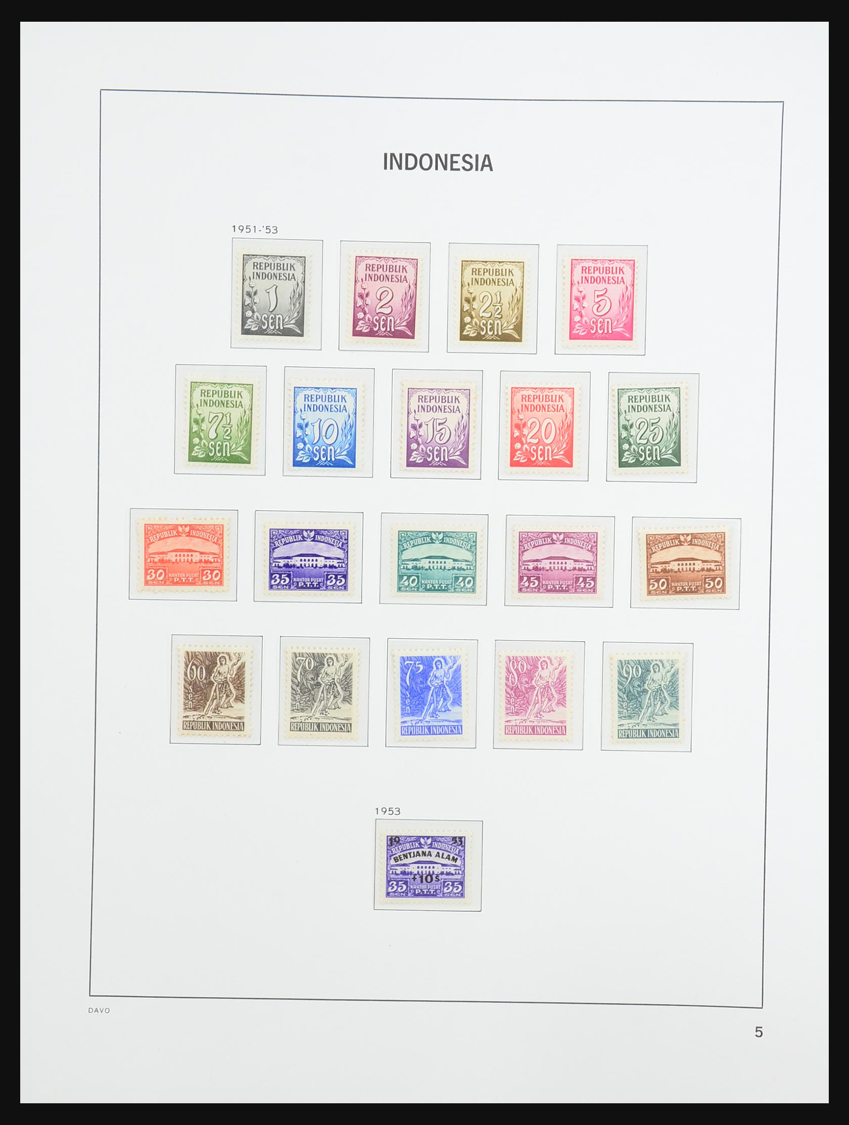 31345 005 - 31345 Indonesia 1949-2012.