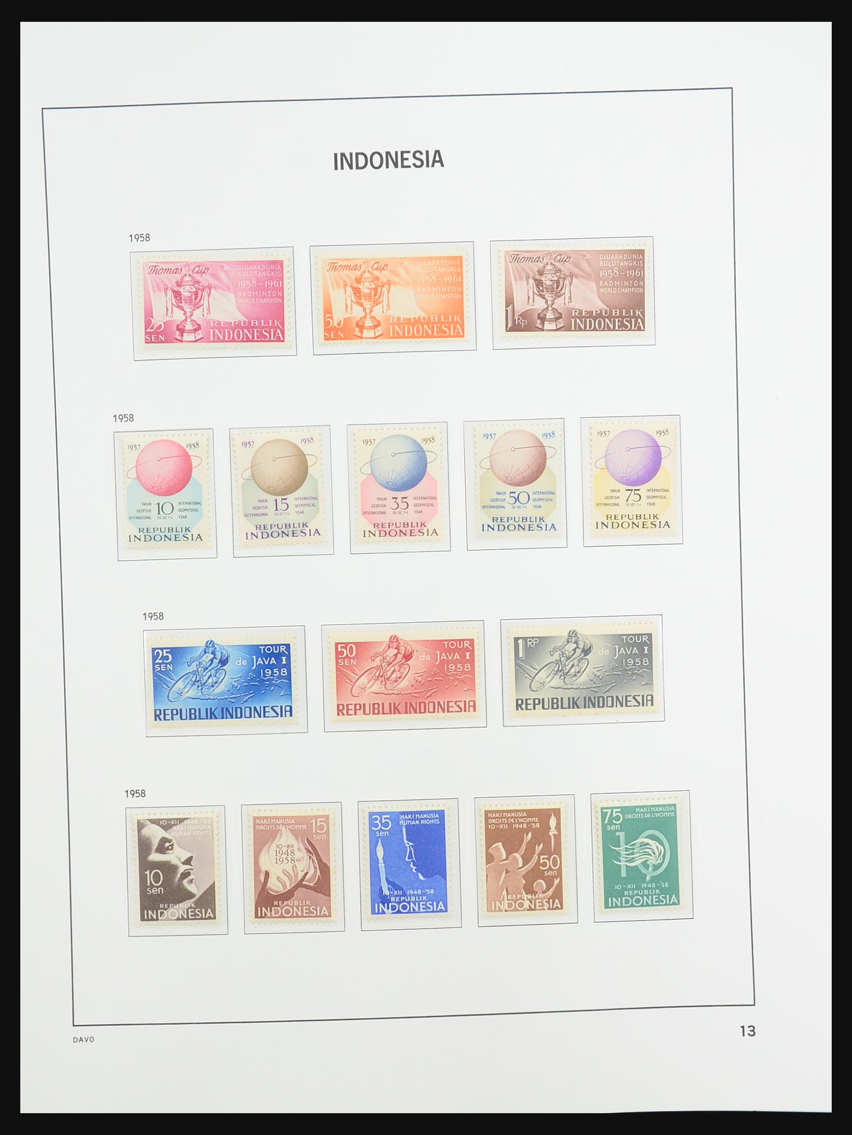 31345 013 - 31345 Indonesia 1949-2012.