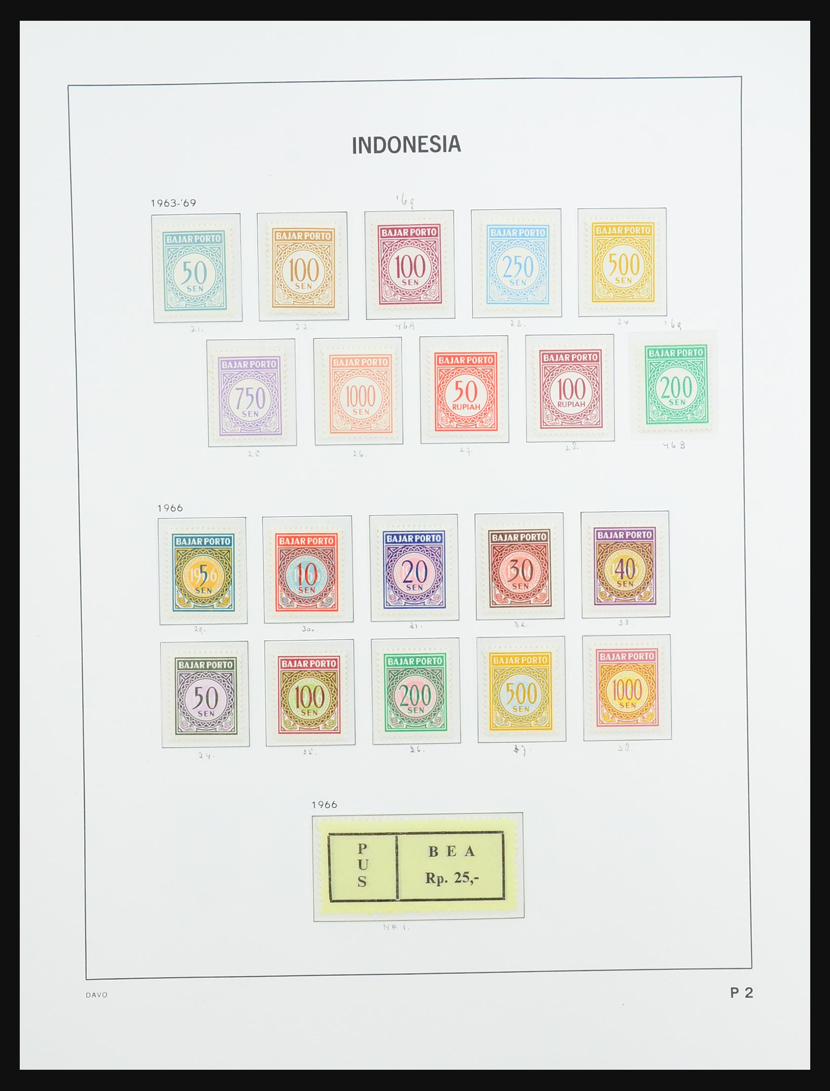 31345 056 - 31345 Indonesië 1949-2012.
