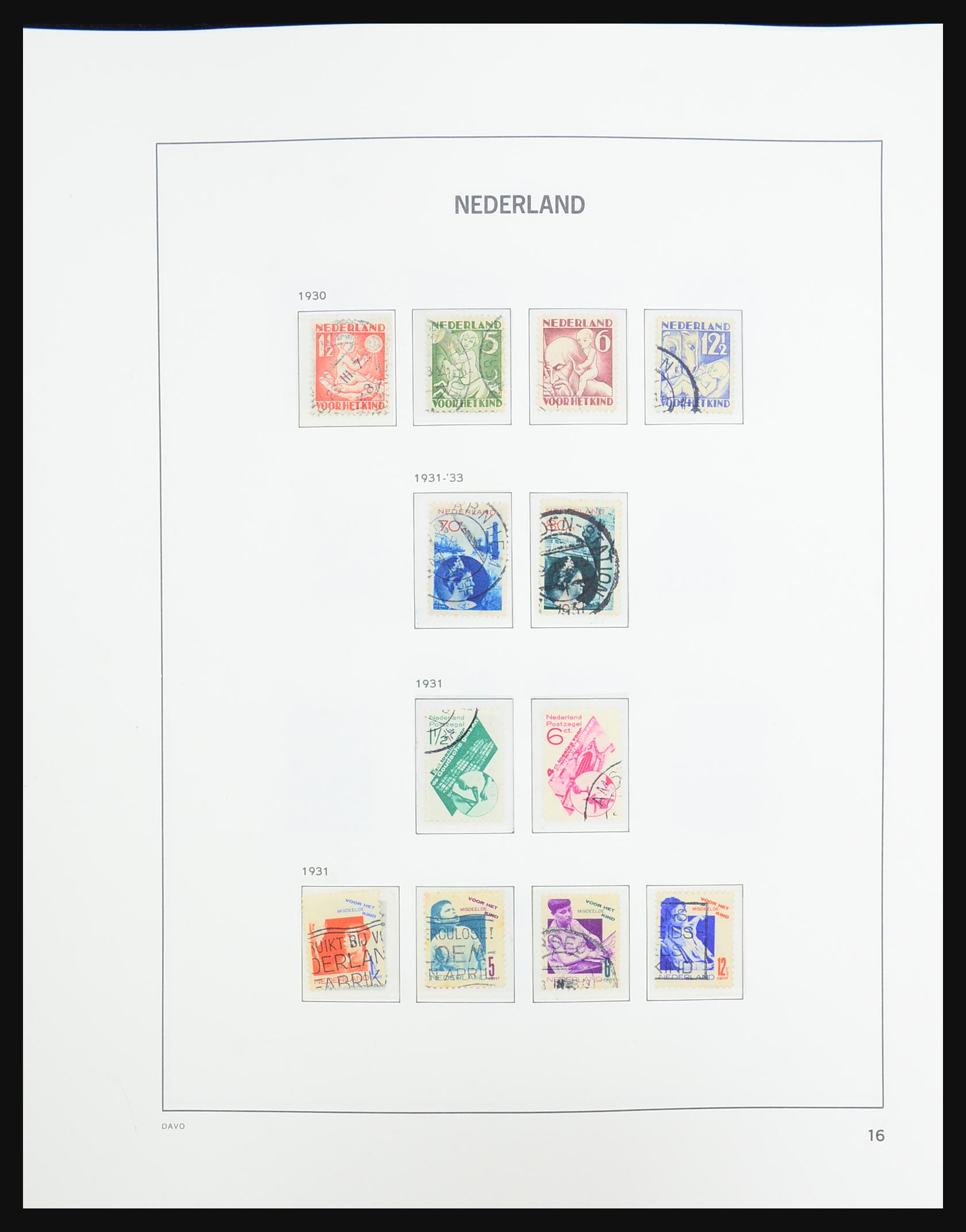 31351 016 - 31351 Nederland 1852-1982.