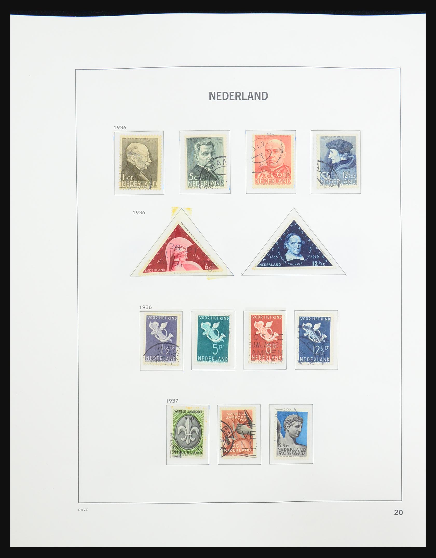31351 020 - 31351 Nederland 1852-1982.