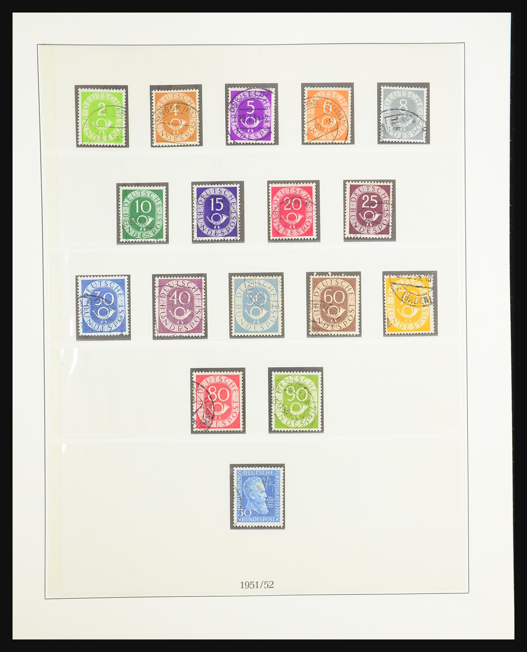 31354 003 - 31354 Bundespost 1949-1970.