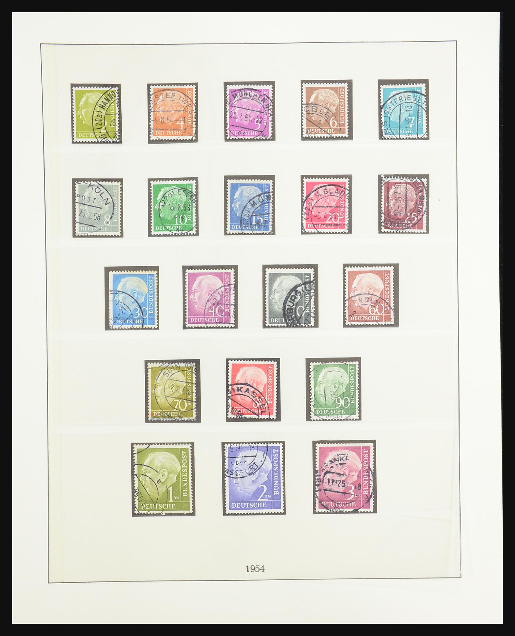 31354 006 - 31354 Bundespost 1949-1970.