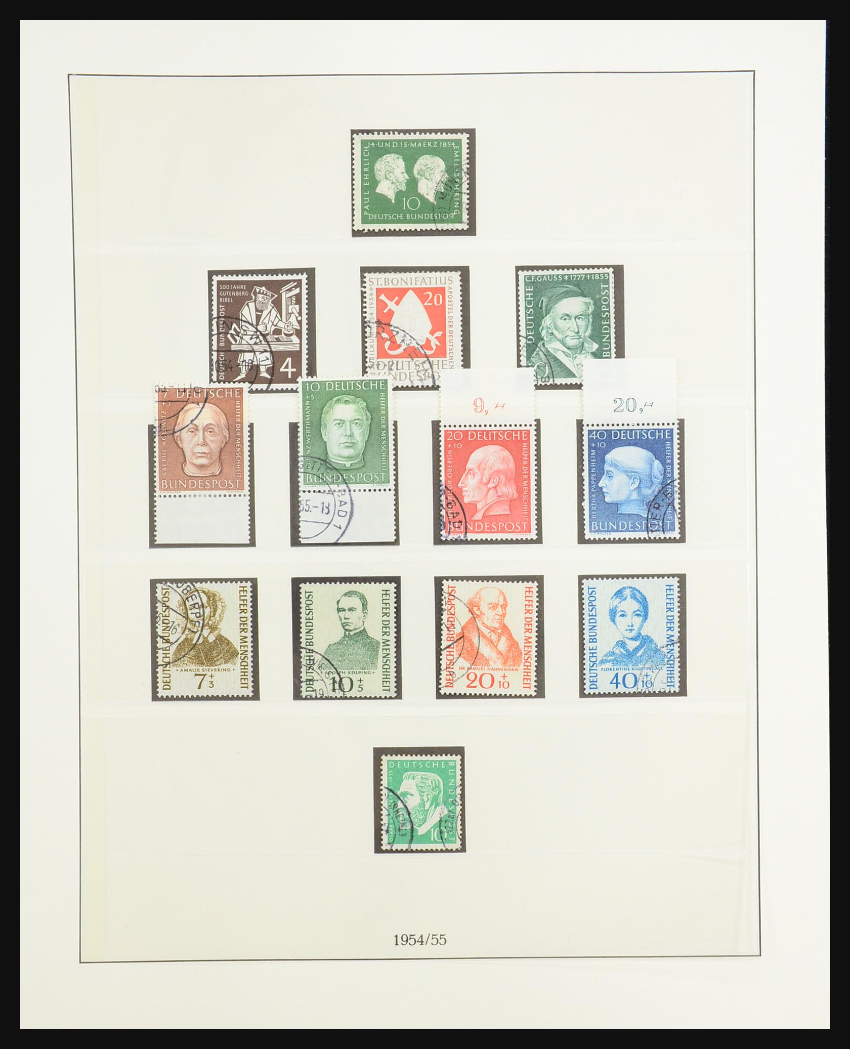 31354 007 - 31354 Bundespost 1949-1970.