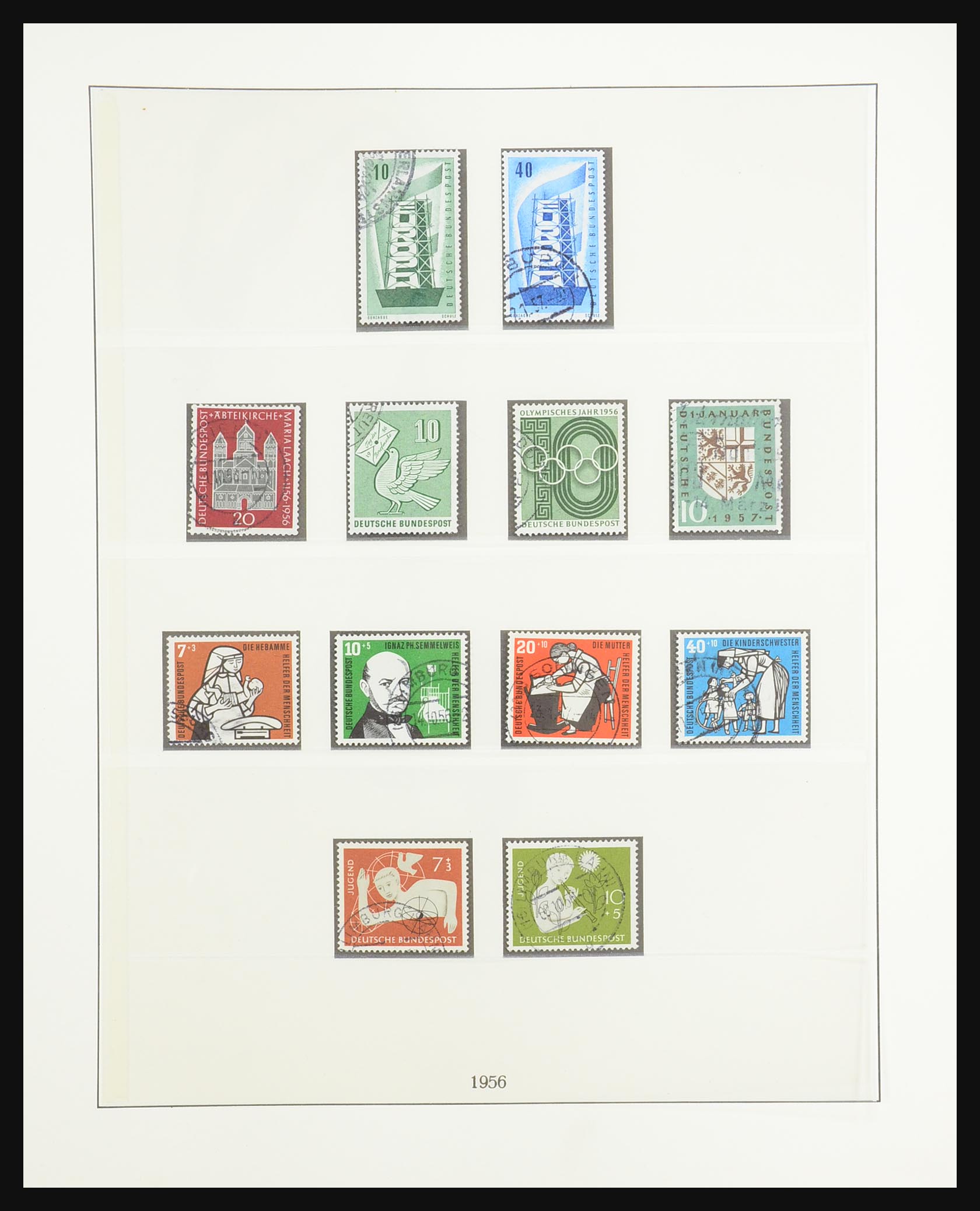 31354 010 - 31354 Bundespost 1949-1970.