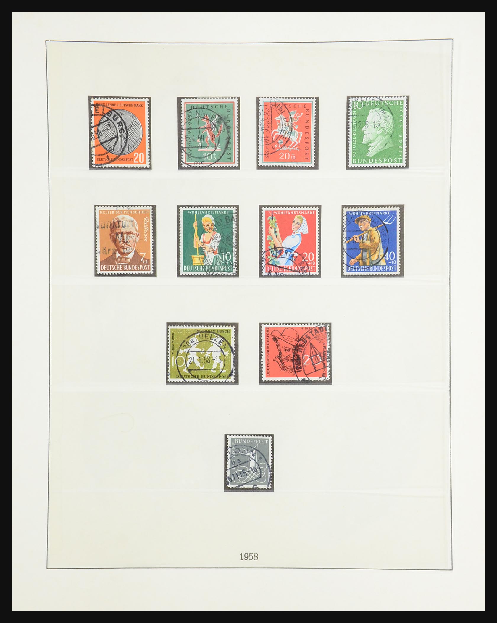 31354 013 - 31354 Bundespost 1949-1970.