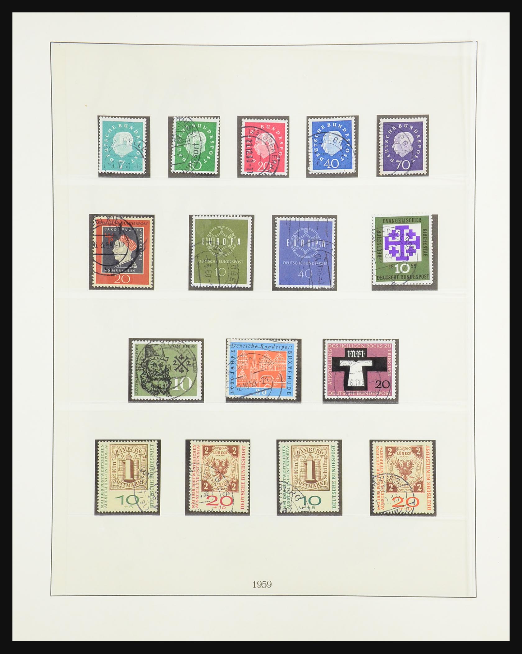 31354 015 - 31354 Bundespost 1949-1970.