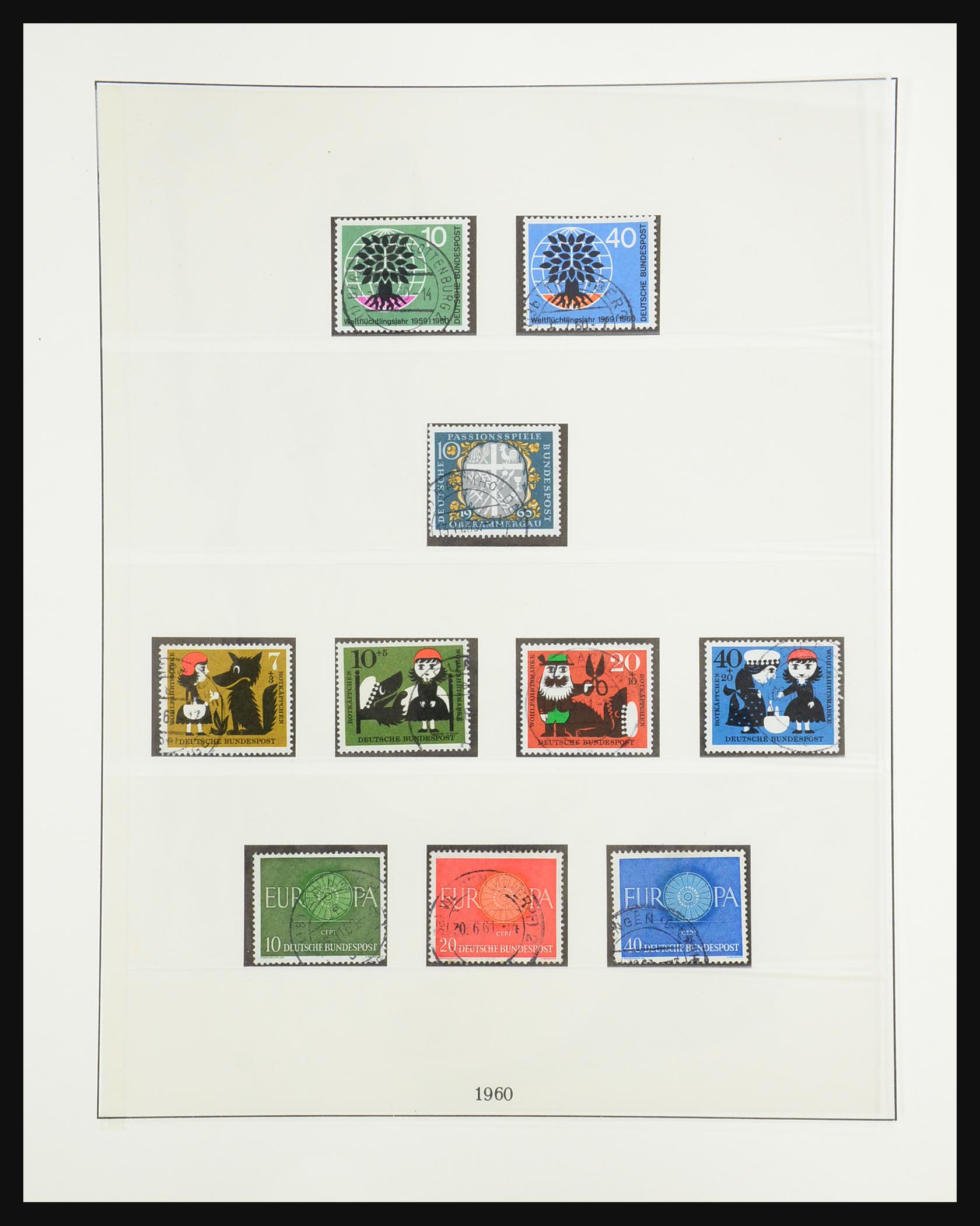 31354 018 - 31354 Bundespost 1949-1970.