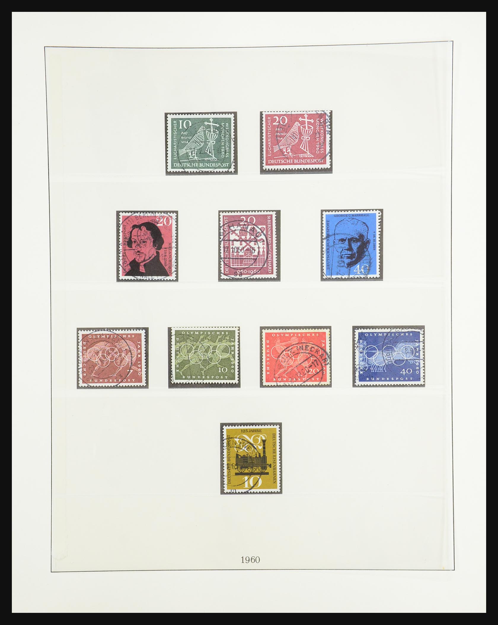 31354 019 - 31354 Bundespost 1949-1970.