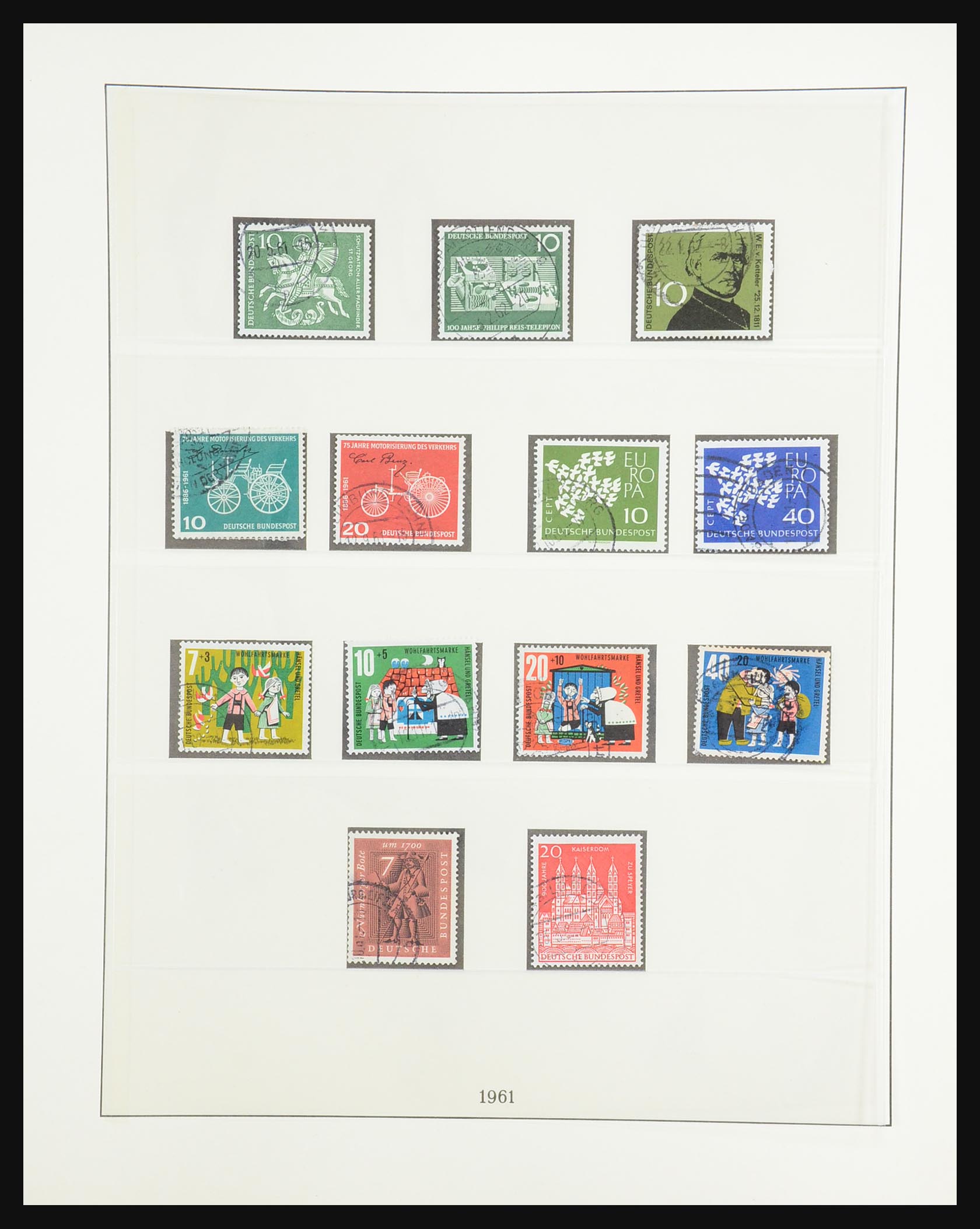 31354 021 - 31354 Bundespost 1949-1970.